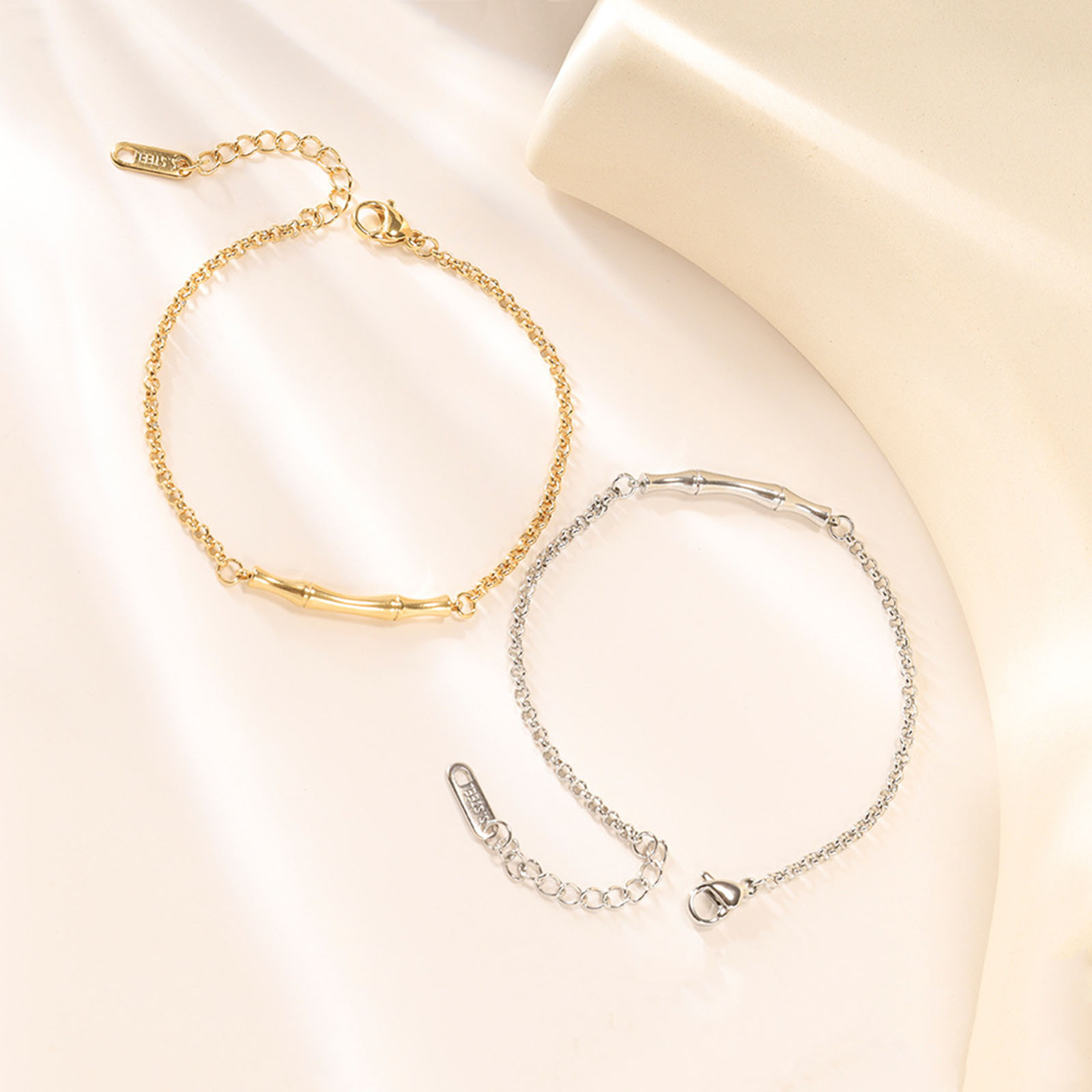 Picture of Stainless Steel Bracelets Adjustable