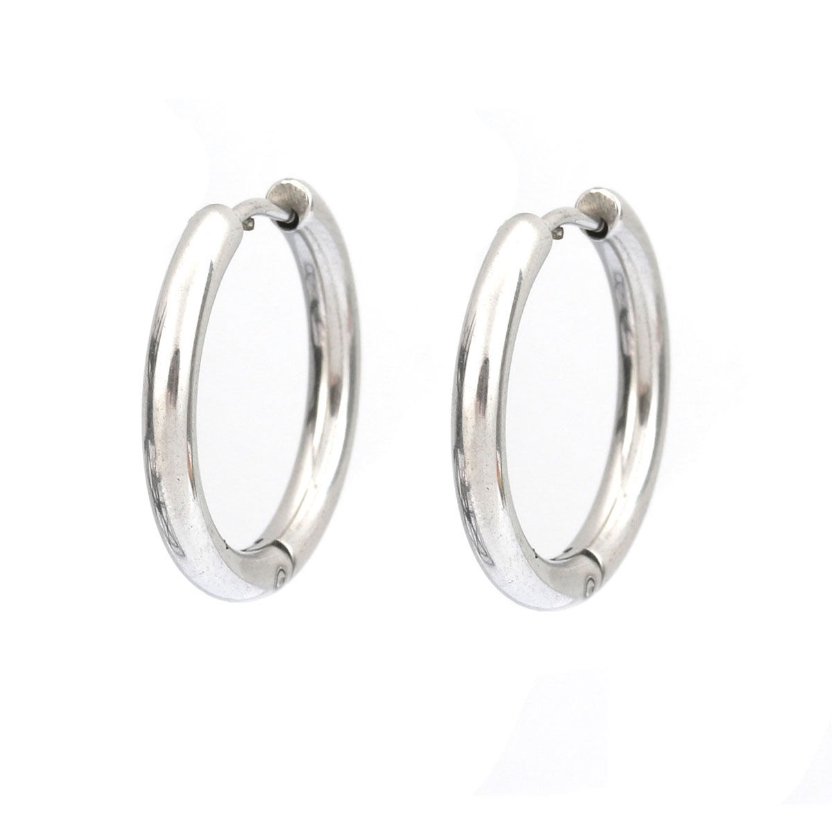 Picture of Stainless Steel Hoop Earrings Round