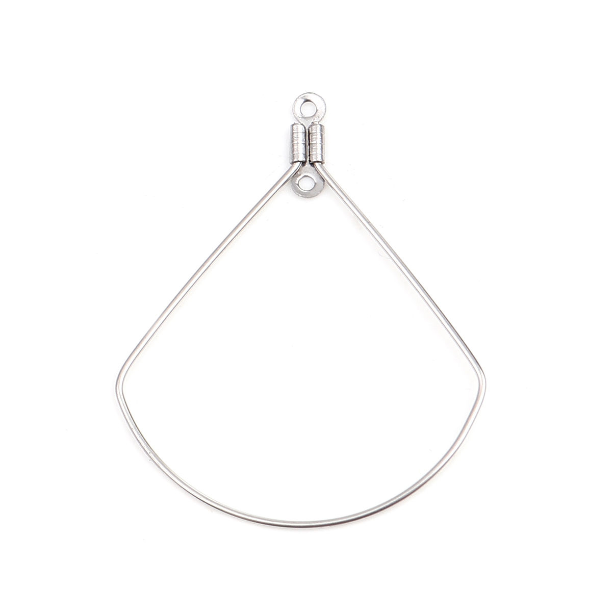Picture of Stainless Steel Earrings Fan-shaped