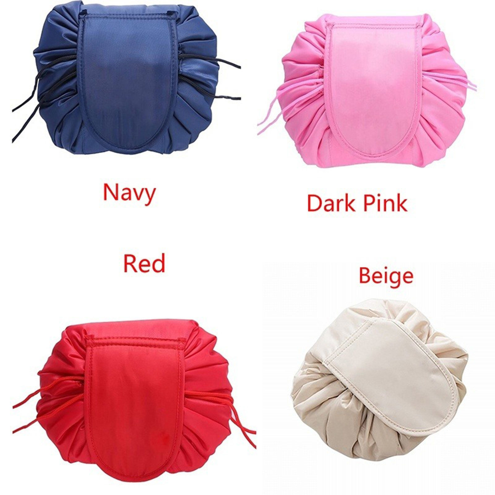 Picture of Oxford Fabric Storage Bag White & Pink Stripe 1 Piece