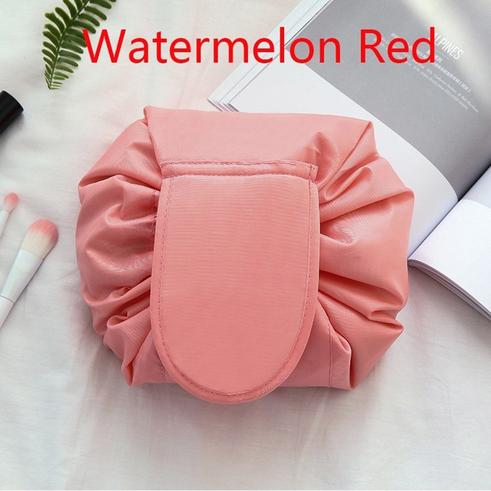 Picture of Oxford Fabric Storage Bag White & Pink Stripe 1 Piece