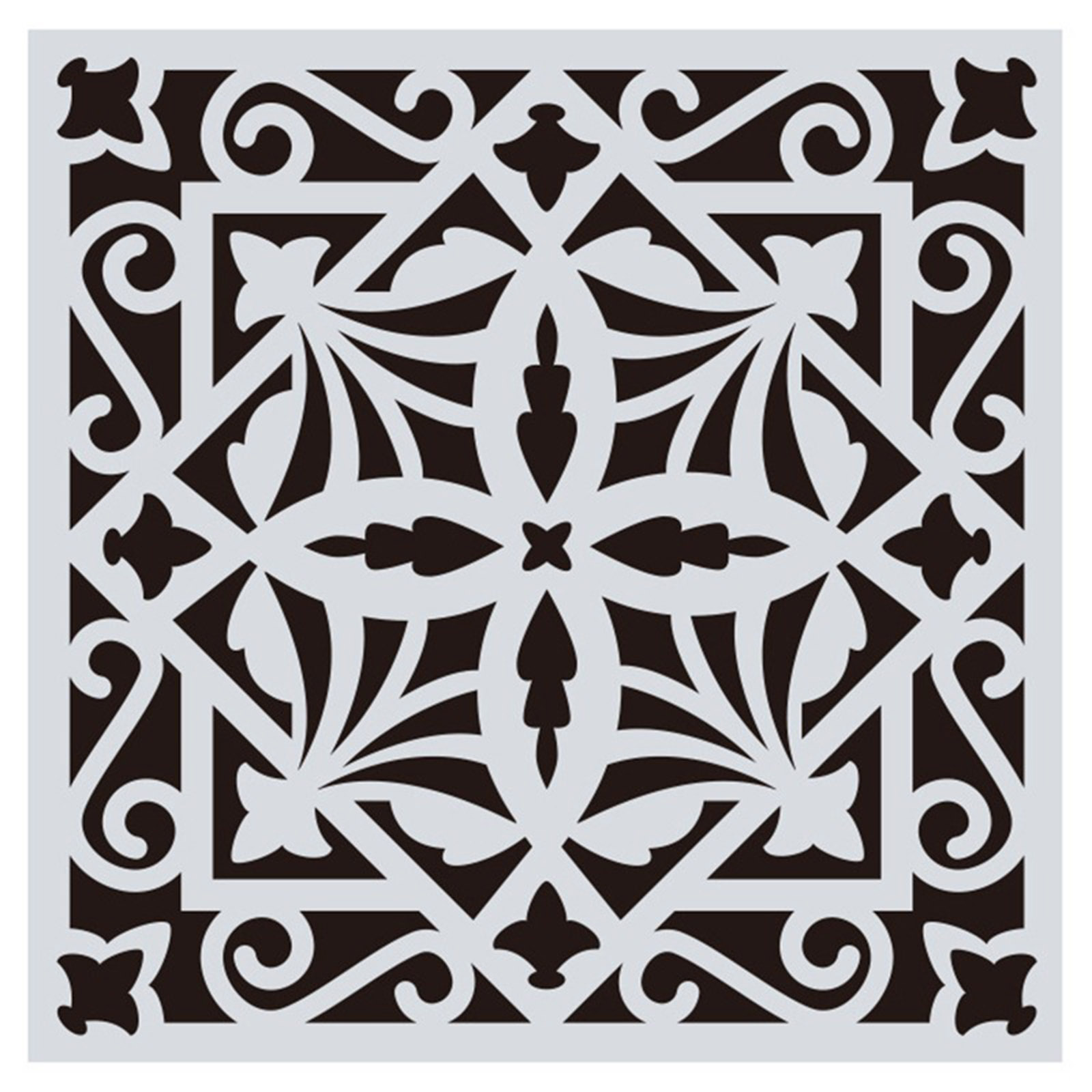 Picture of PET Buddhism Mandala DIY Painting Templates Stencils