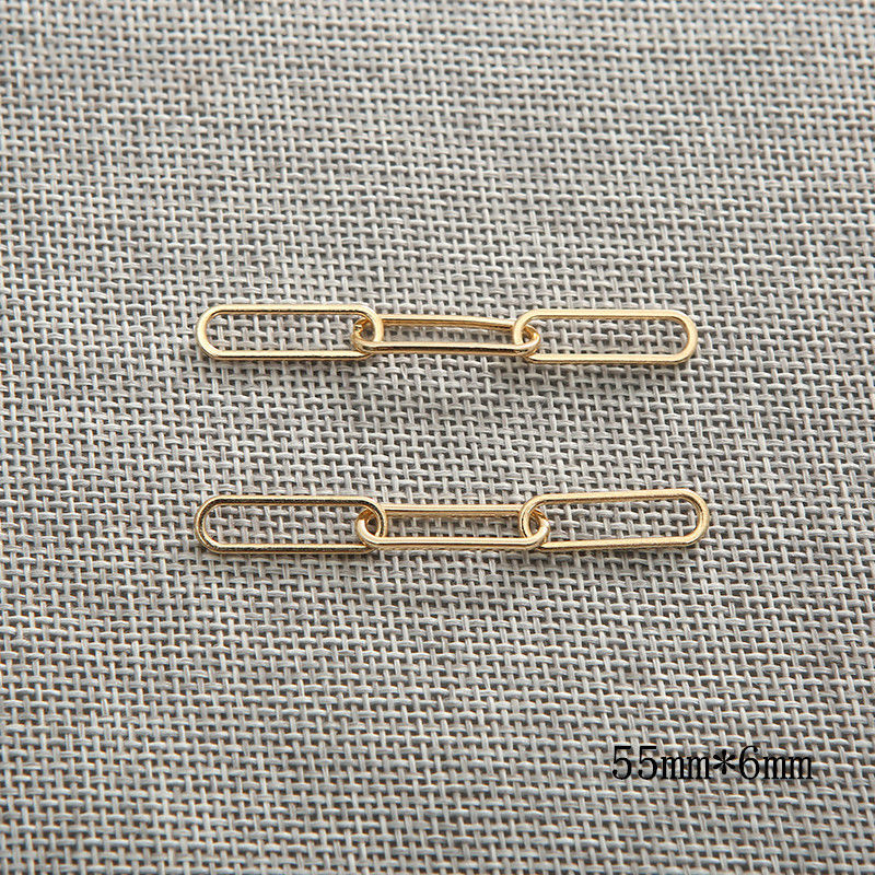 Imagen de Zinc Based Alloy Connectors 55mm x 11mm, 10 PCs