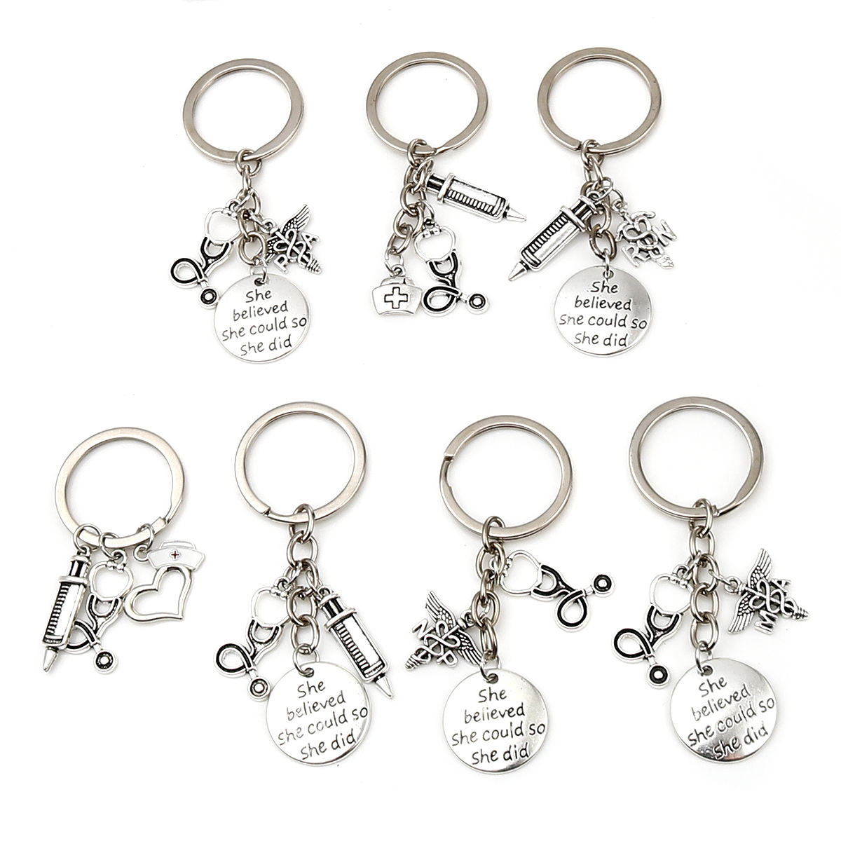 Picture of Medical Keychain & Keyring Stethoscope