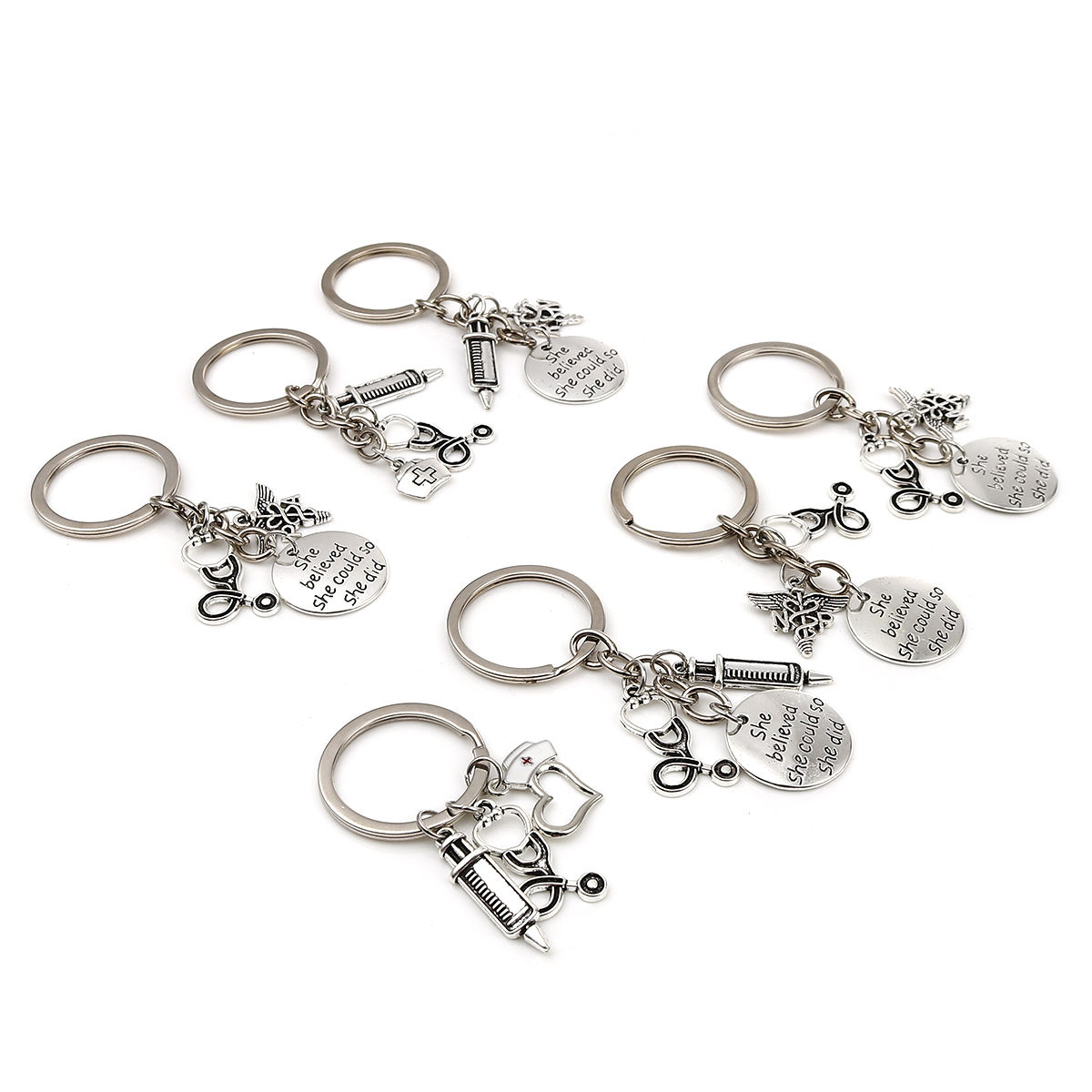 Picture of Medical Keychain & Keyring Stethoscope