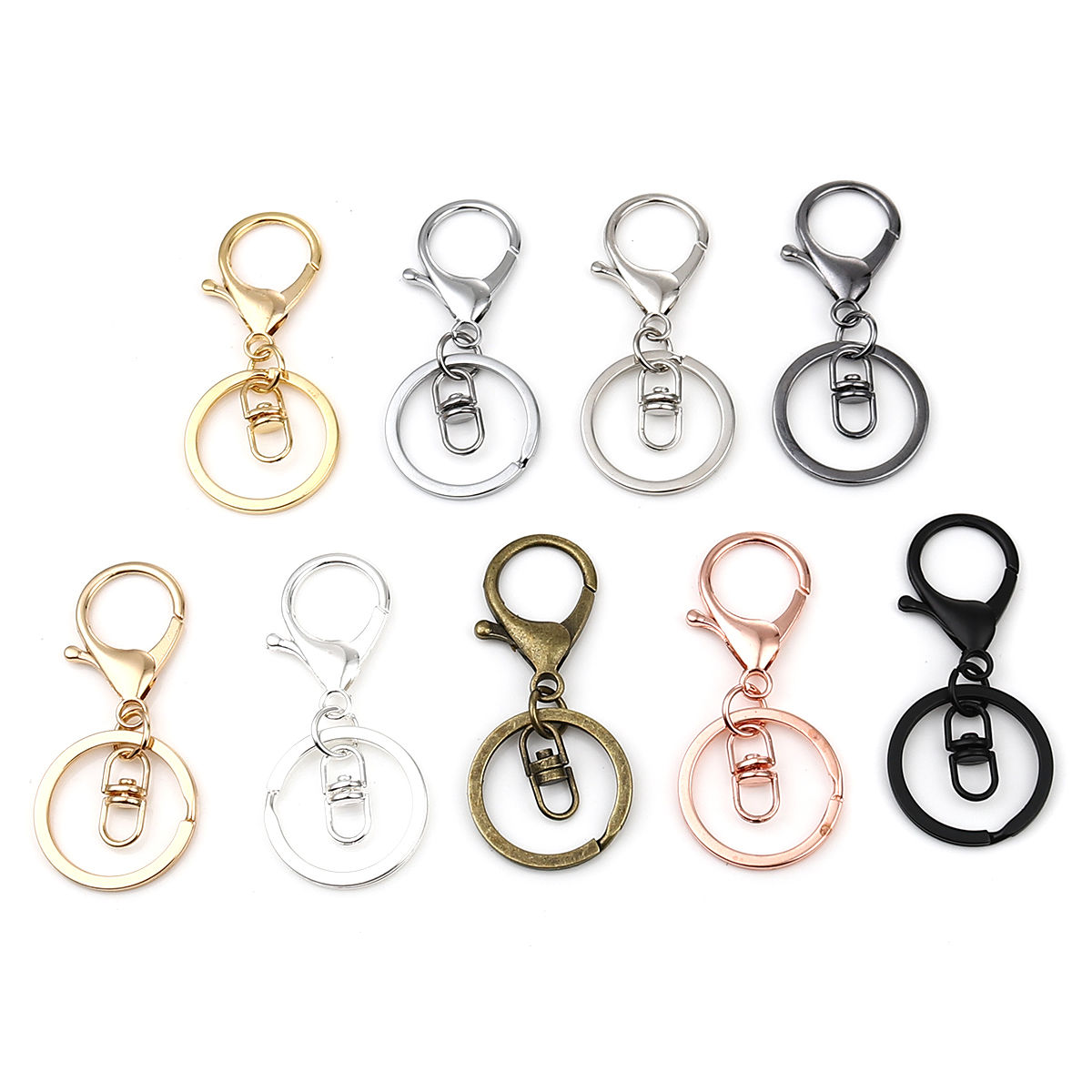 Picture of Keychain & Keyring Circle Ring Infinity Symbol 