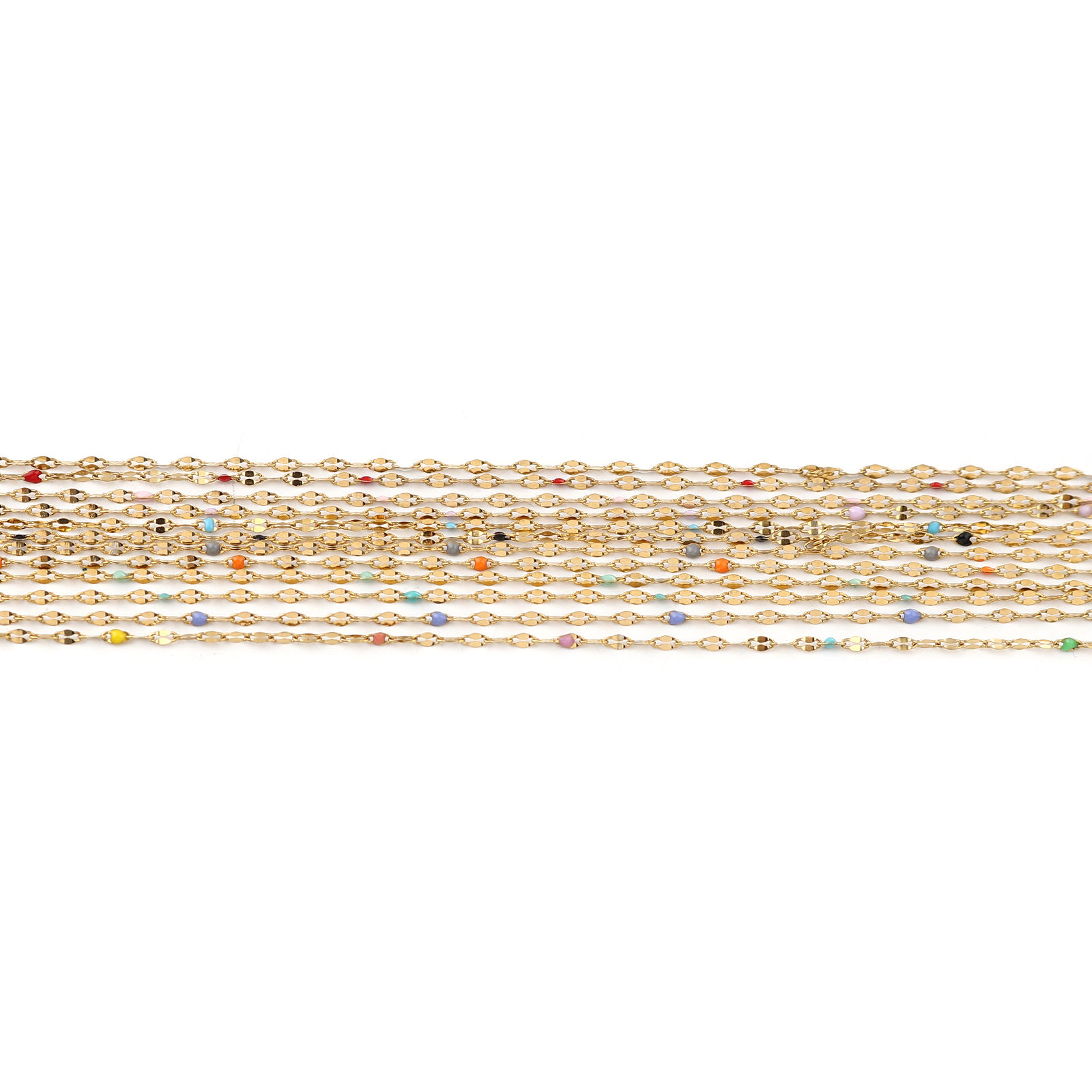 Picture of Stainless Steel Link Cable Chain Oval Enamel