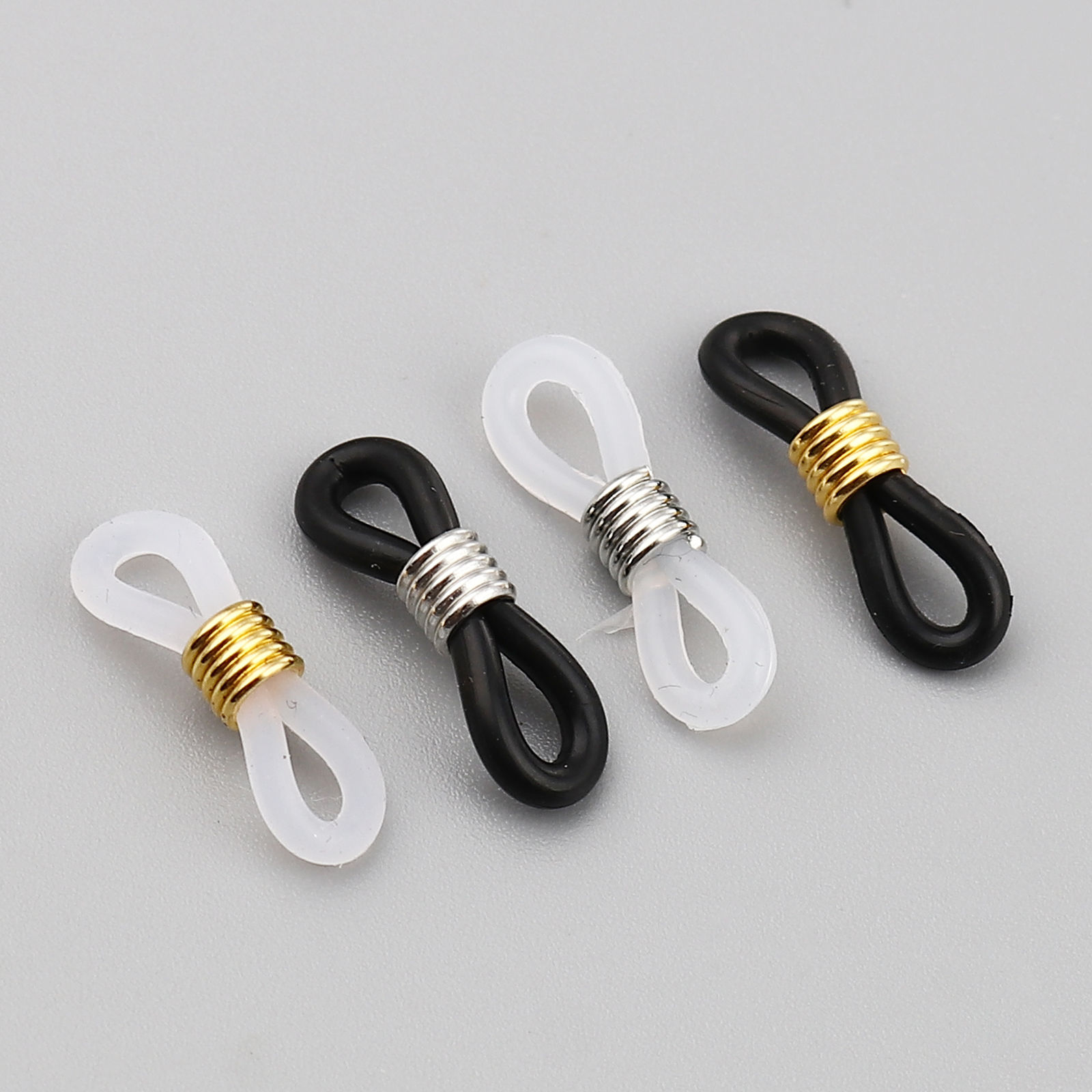Imagen de Silicone Face Mask And Glasses Neck Strap Lariat Lanyard Necklace Connectors Infinity Symbol