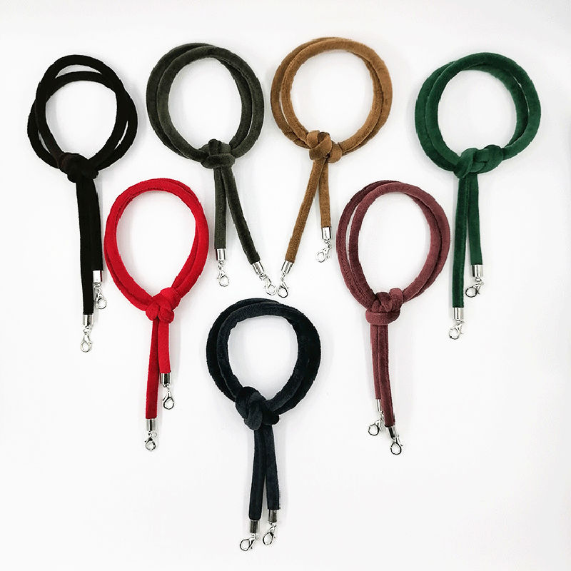 Picture of Polyester Face Mask And Glasses Neck Strap Lariat Lanyard Necklace 1 Piece