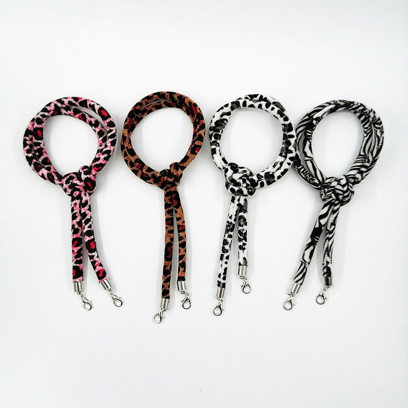 Picture of Polyester Face Mask And Glasses Neck Strap Lariat Lanyard Necklace 1 Piece