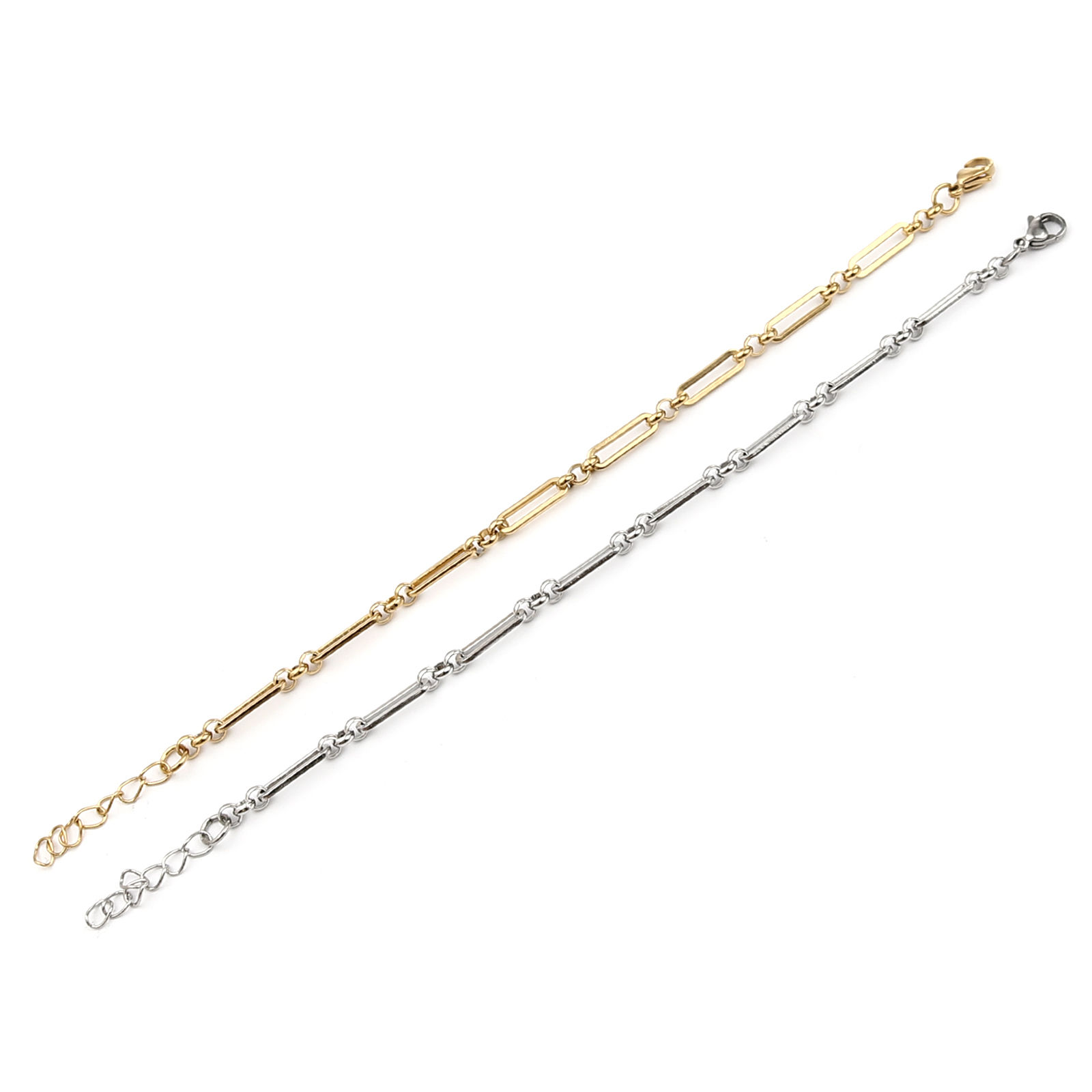 Image de Bracelets en Acier Inoydable Ovale