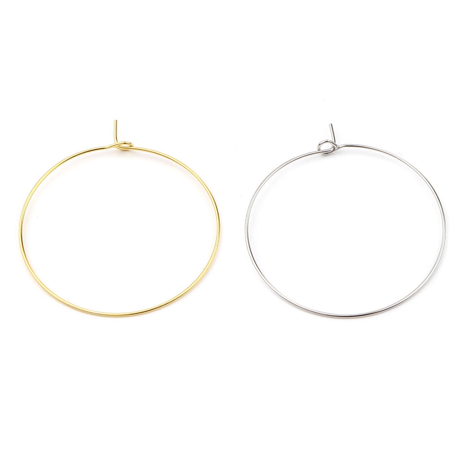 Picture of Iron Based Alloy Hoop Earrings Findings