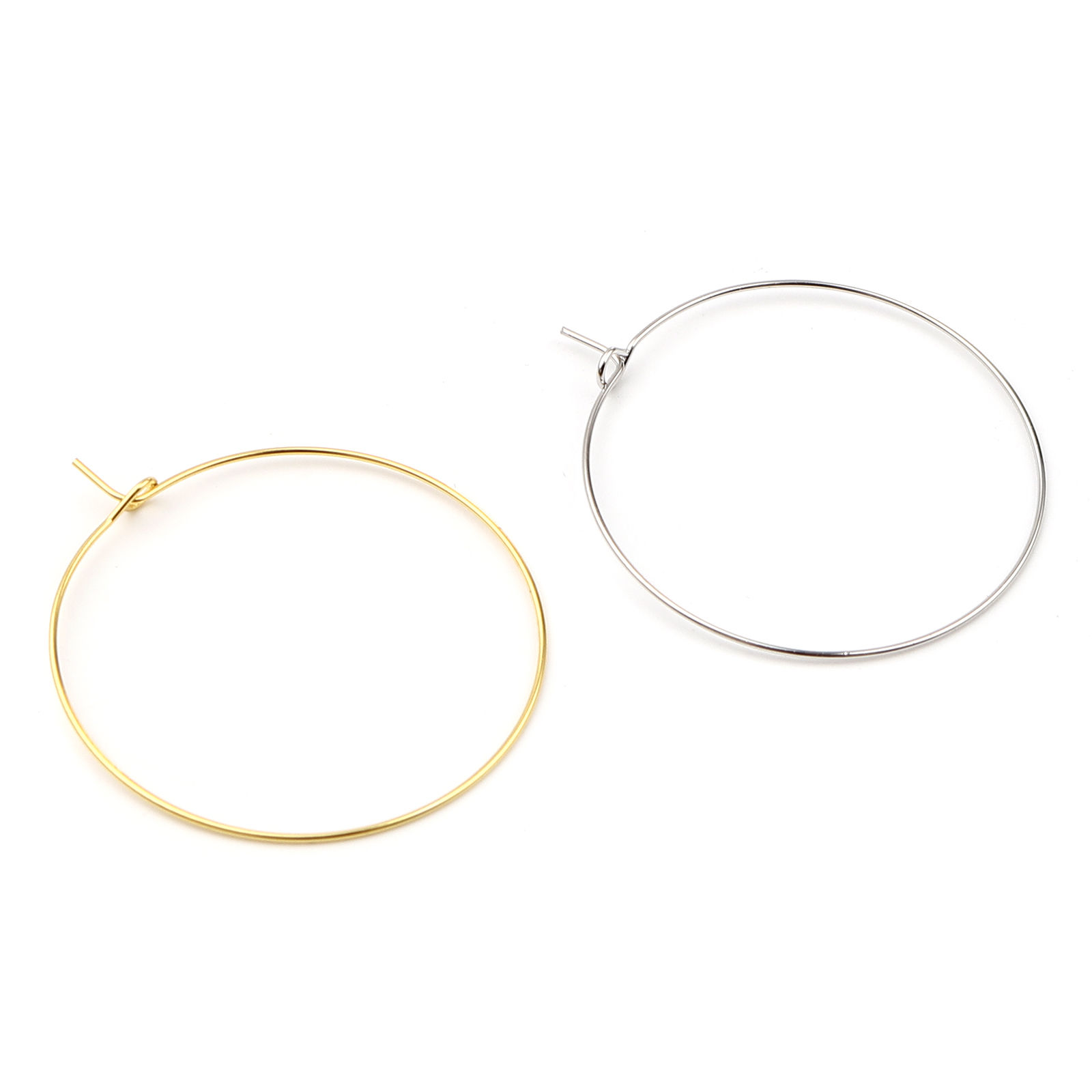 Picture of Iron Based Alloy Hoop Earrings Findings