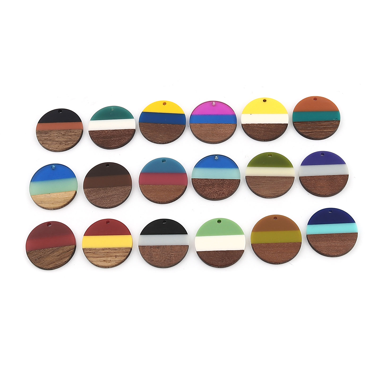Picture of Resin Natural Wood Effect Resin Charms