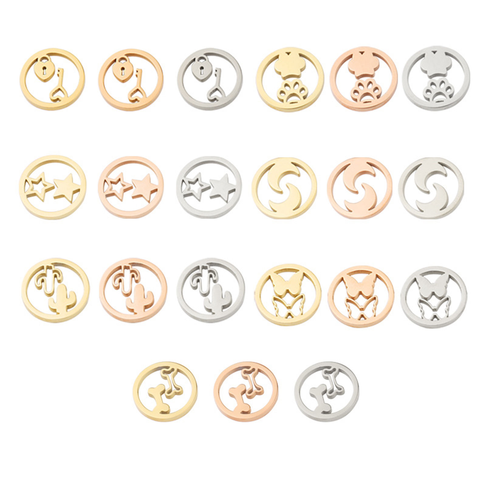 Imagen de Stainless Steel Charms 2 PCs