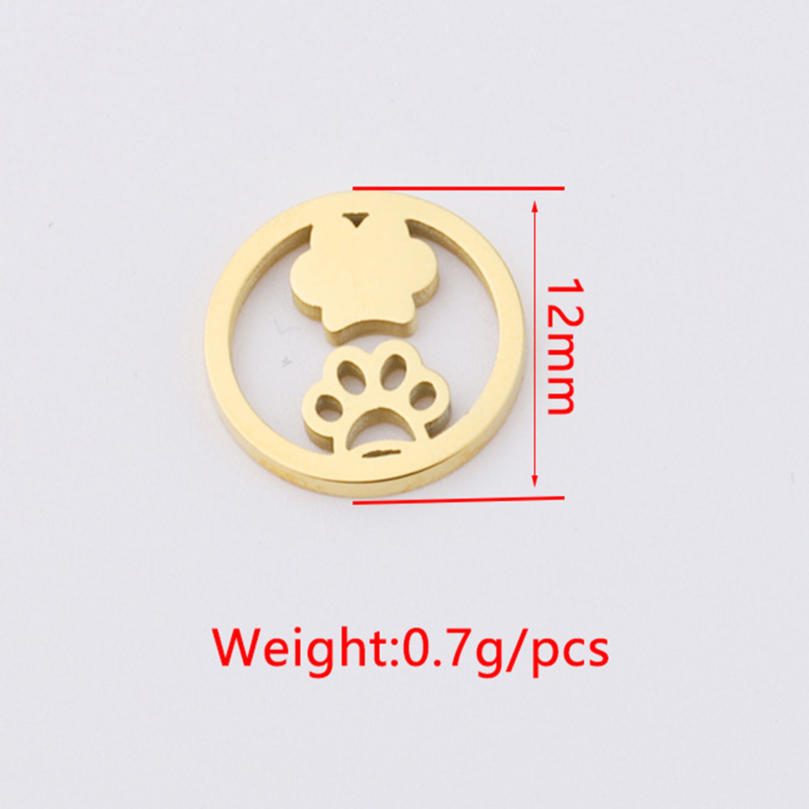 Imagen de Stainless Steel Charms 2 PCs