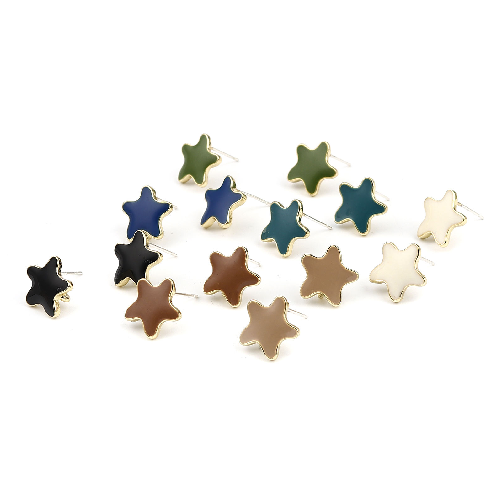 Picture of Zinc Based Alloy Ear Post Stud Earrings Findings W/ Loop 