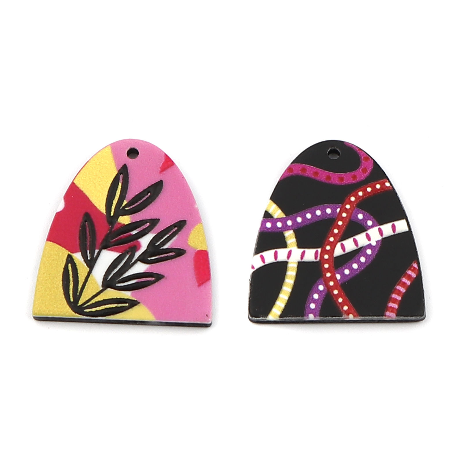 Immagine di Acrilato Charms 25mm x 22mm, 5 Pz