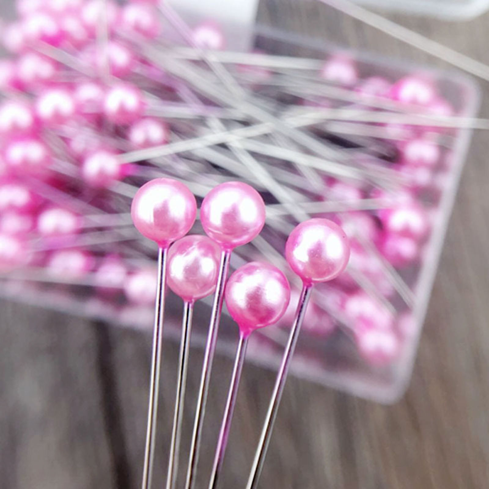 Picture of 1 Box Steel Sewing Positioning Pin Multicolor 3.8cm(1 4/8") long