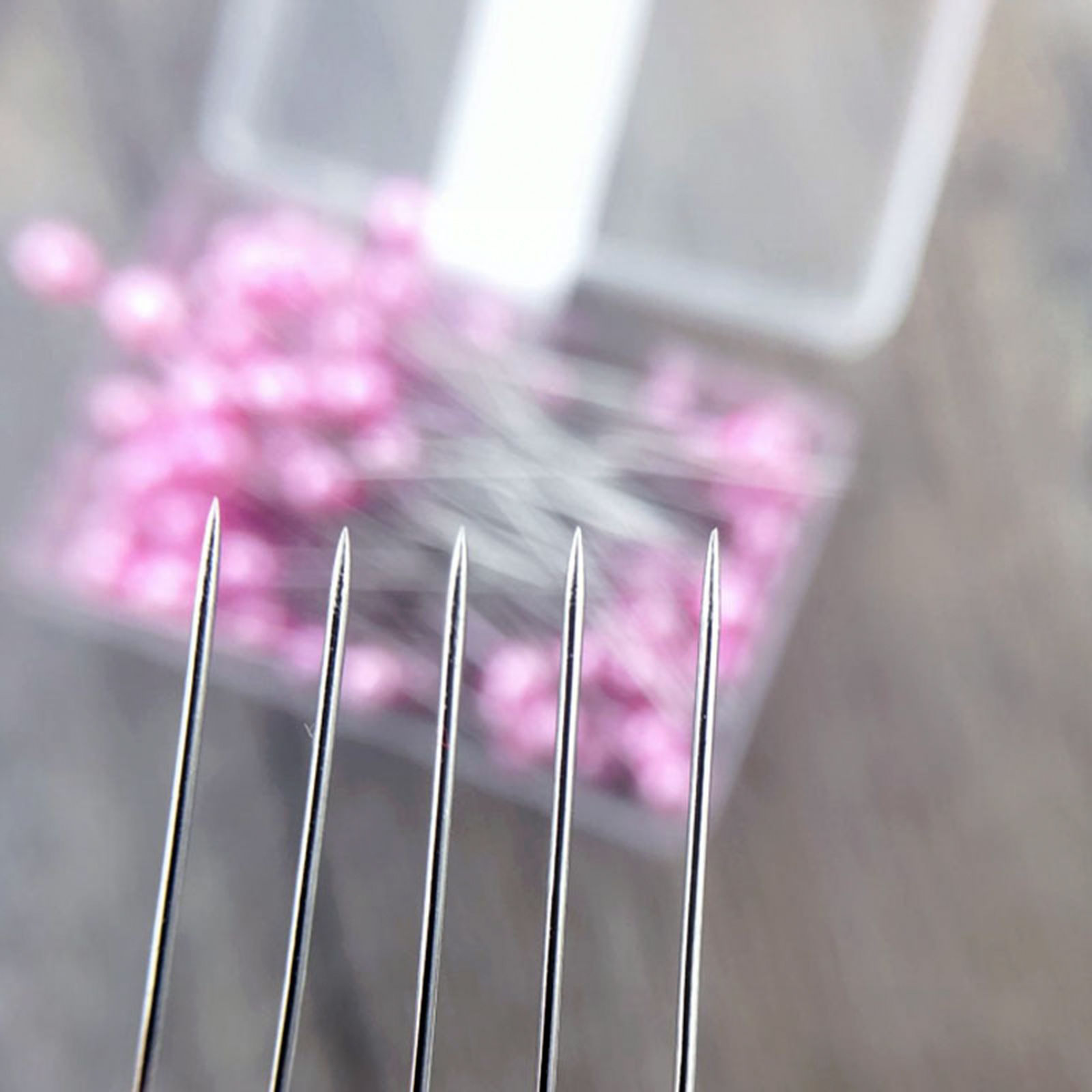 Picture of 1 Box Steel Sewing Positioning Pin Multicolor 3.8cm(1 4/8") long