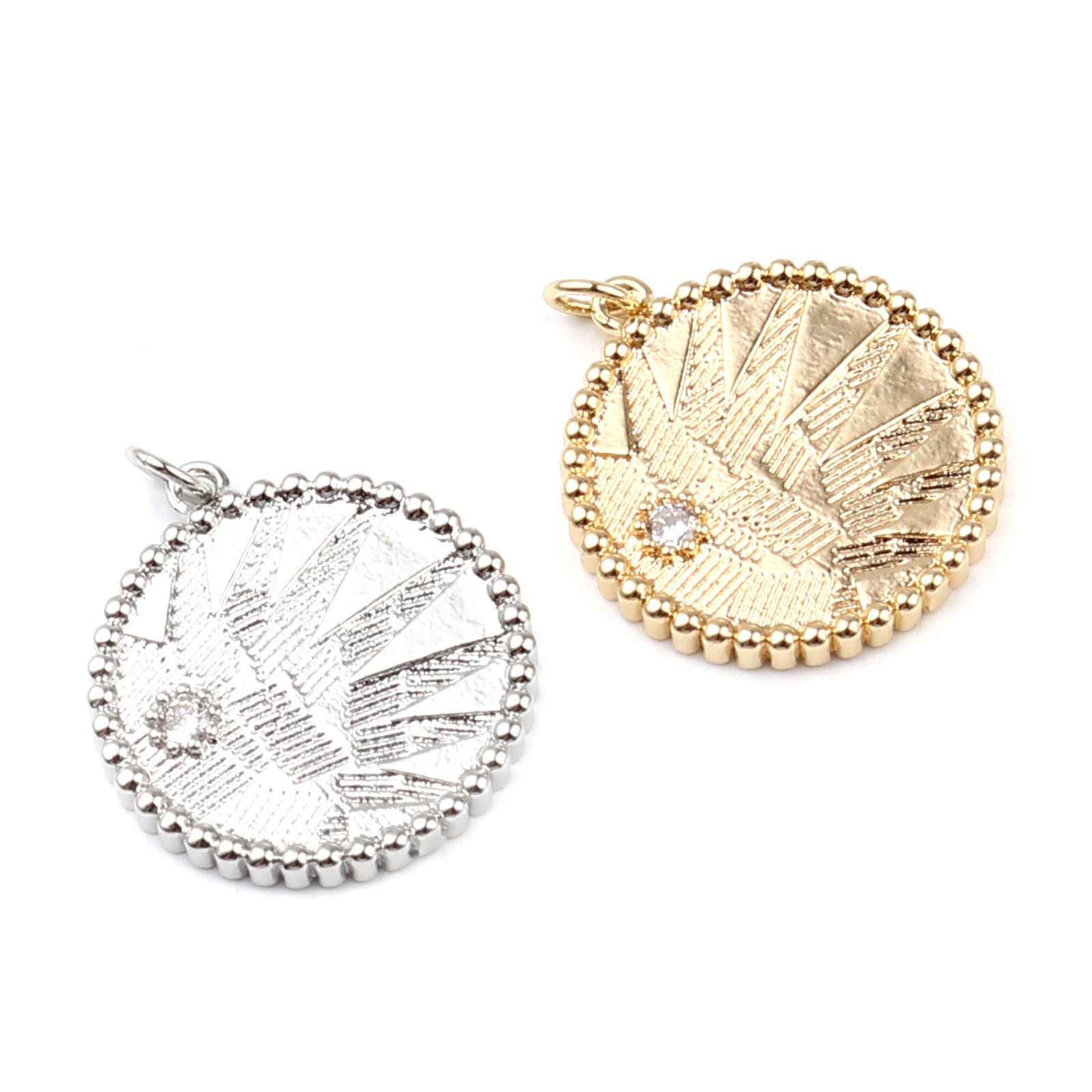 Immagine di Ottone Charms 2 Pz