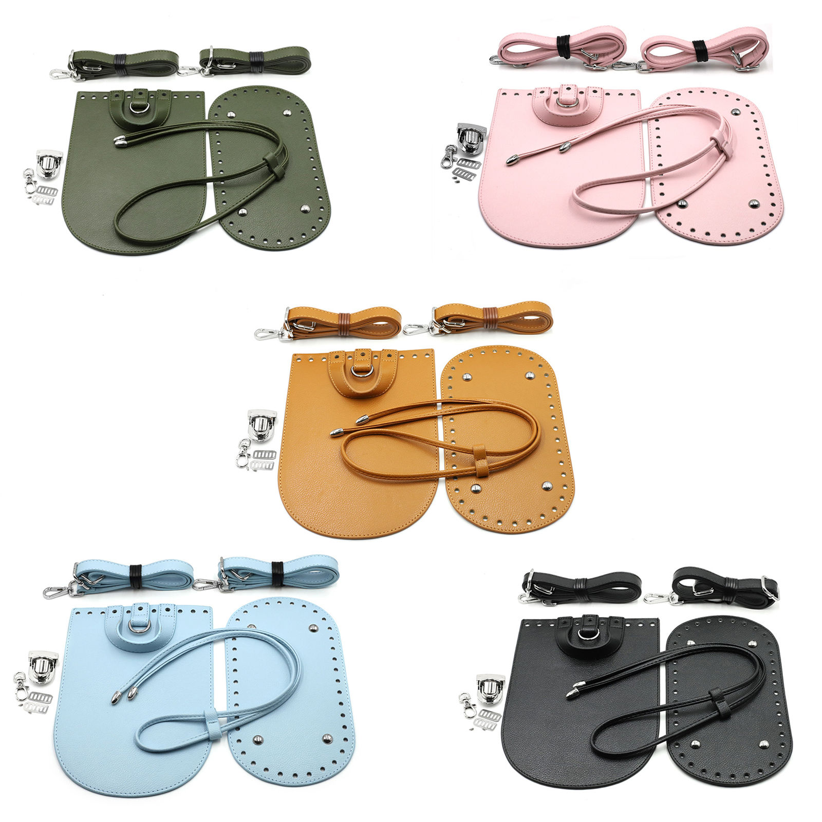 Imagen de PU Accesorios de materiales artesanales hechos a mano bricolaje Bolsa 1 Juego