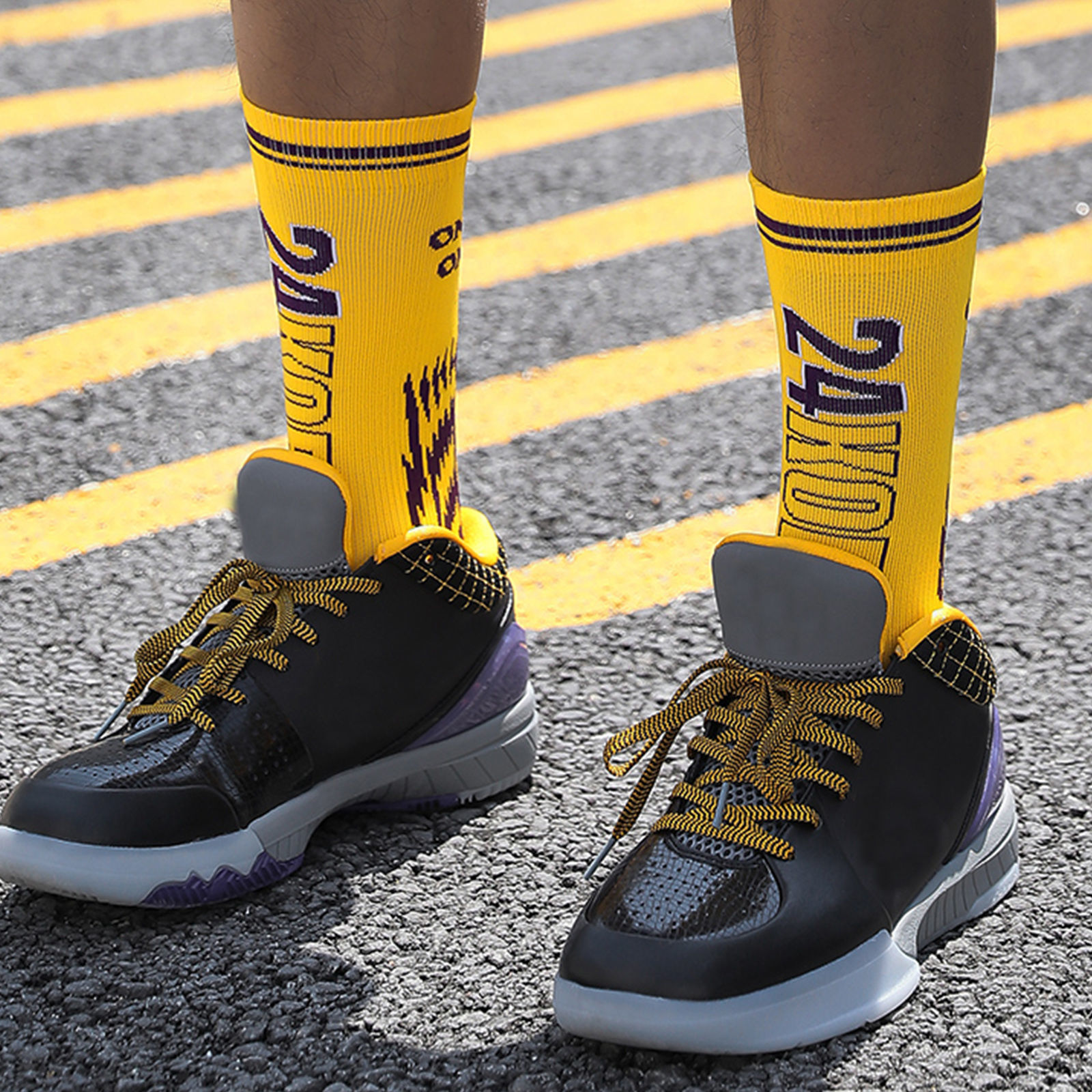 Imagen de Multifunction Non-slip Breathable Man's Sport Socks Number Size M（39-43）, 1 Pair