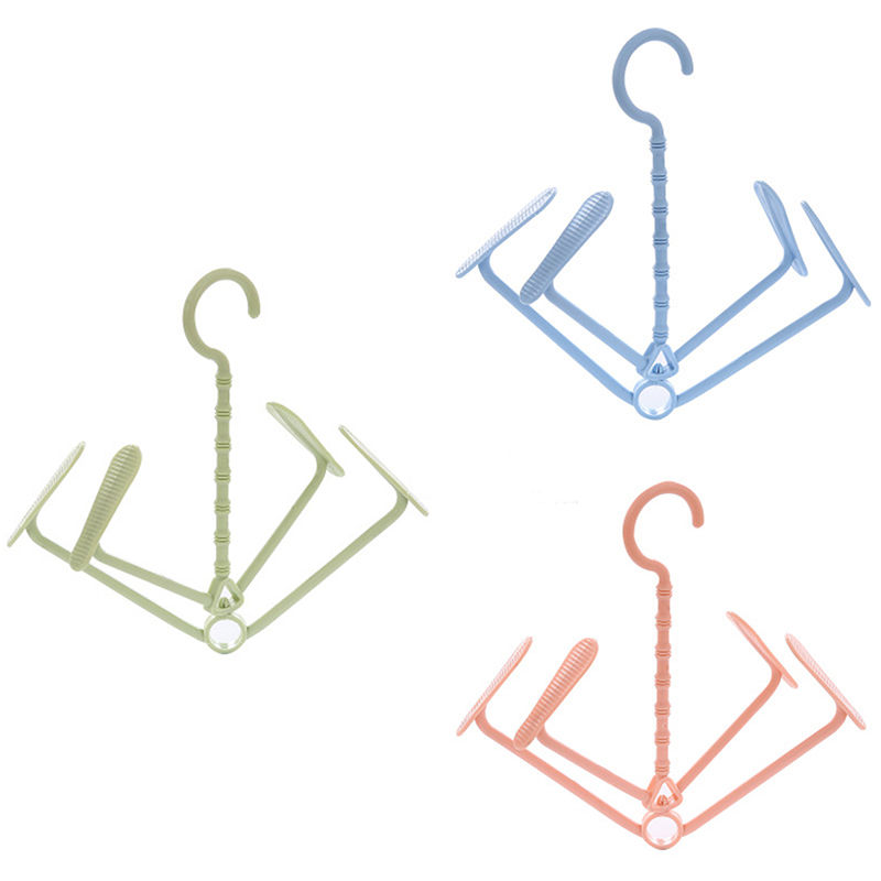 Picture of PP Creative Multifunctional Shoe Drying Hanger Rack With Hooks