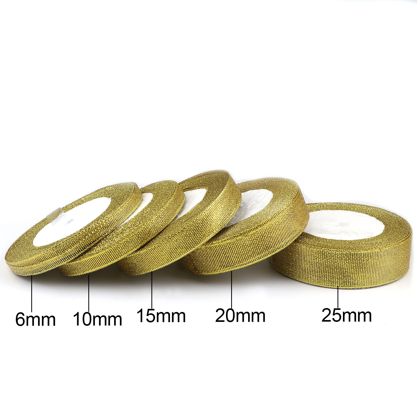 Picture of Polyester Satin Ribbon Multicolor 20mm, 1 Roll (Approx 22 M/Roll)