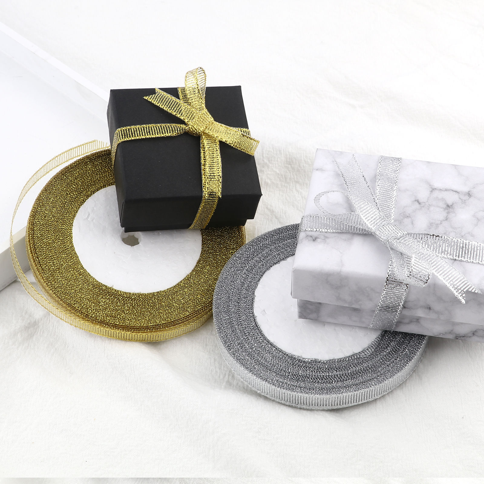 Picture of Polyester Satin Ribbon Multicolor 20mm, 1 Roll (Approx 22 M/Roll)