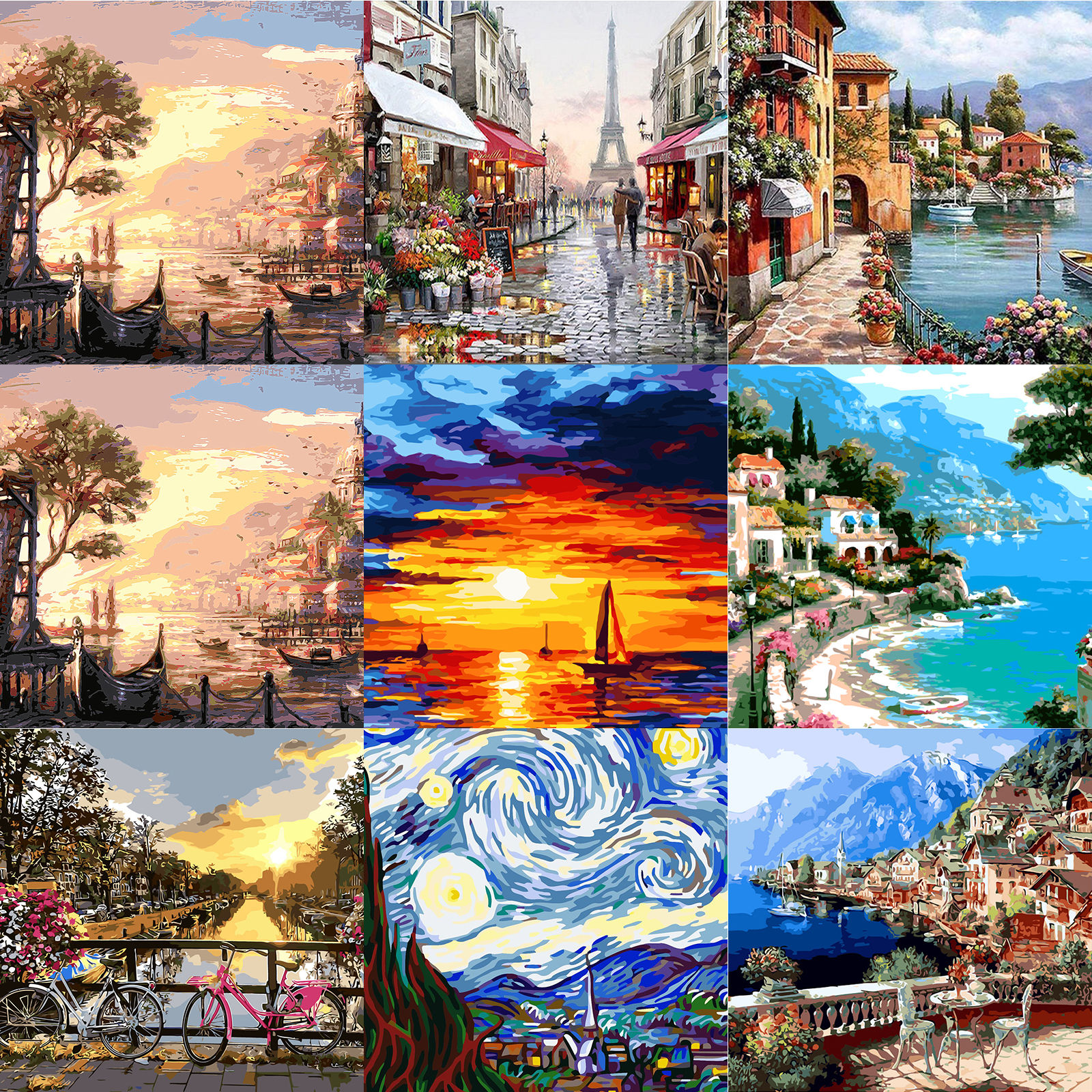 Bild von Wandbild Dekor Rechteck 50cm x 40cm, 1 Set