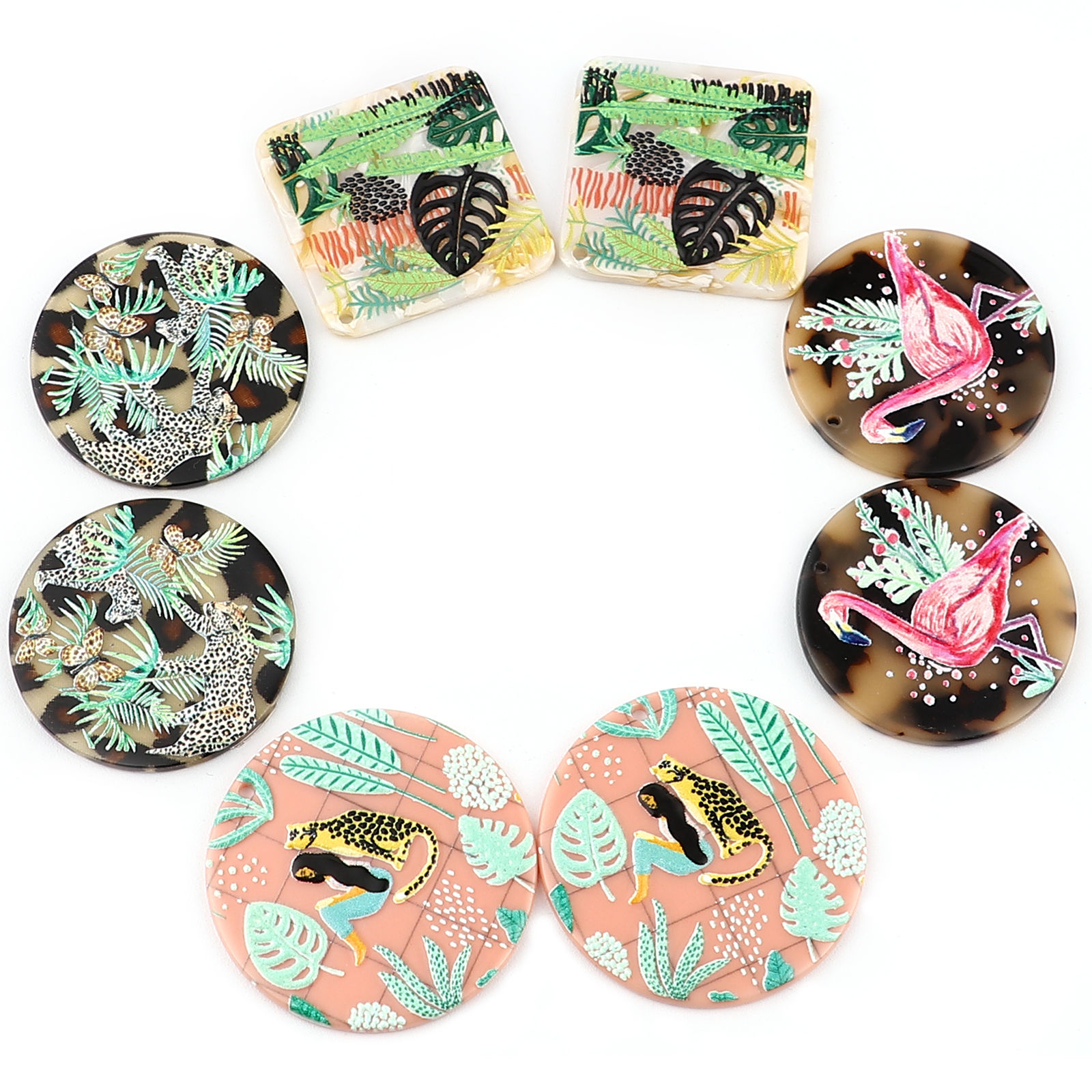 Immagine di Acrilato Ciondoli 3 Pz