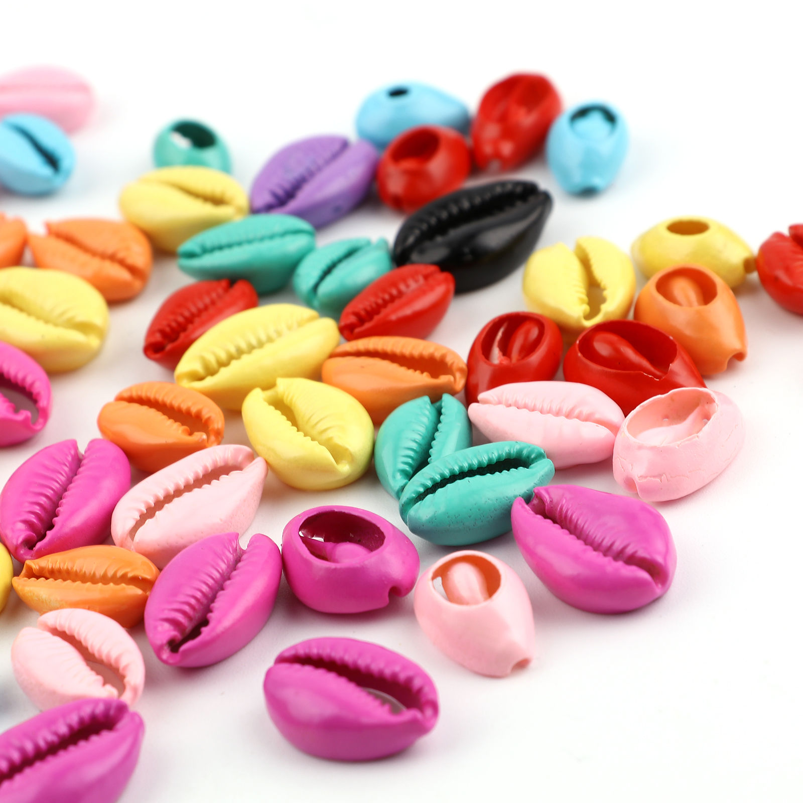 Picture of Natural Shell Charms Shell Multicolor