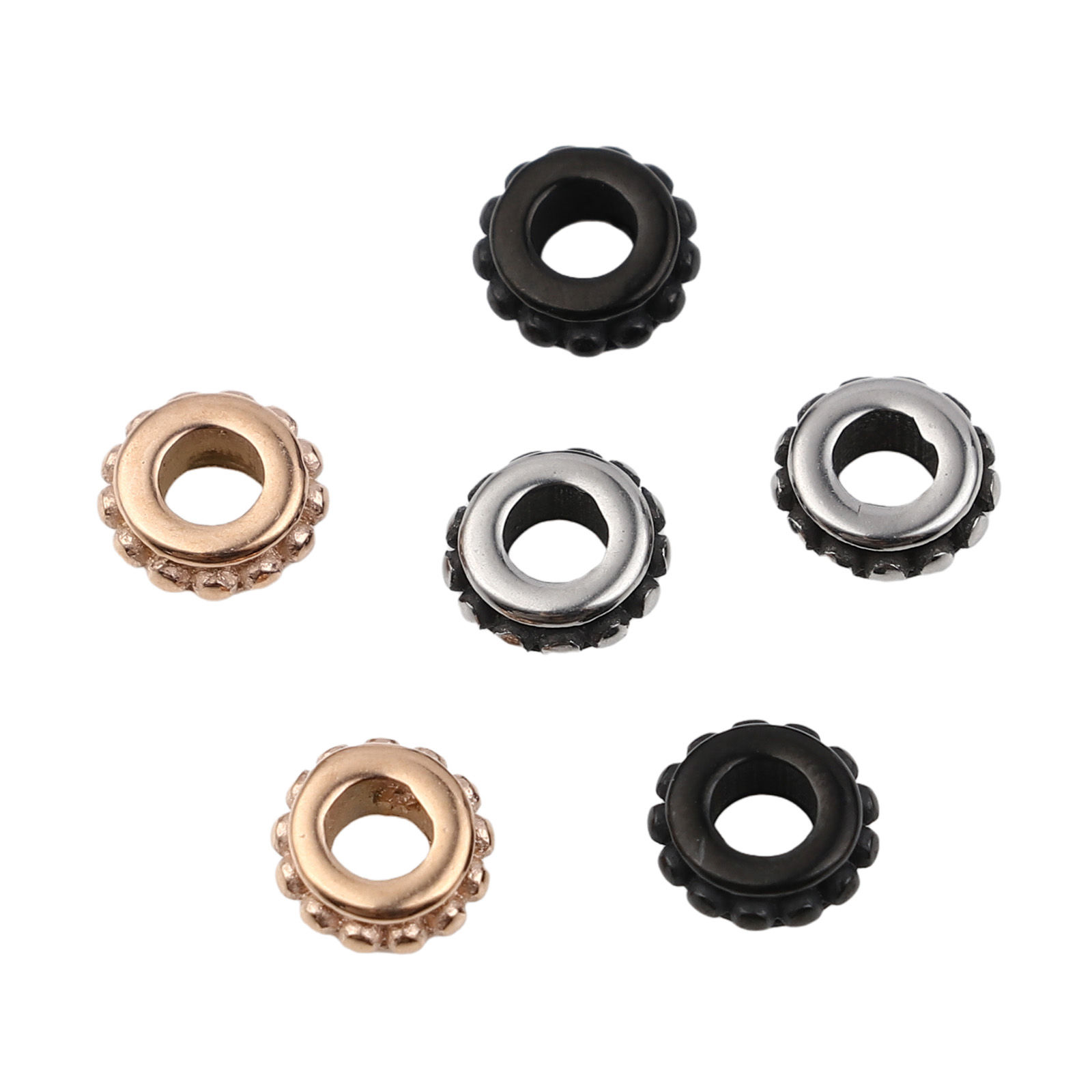 Picture of Stainless Steel Beads Round Dot