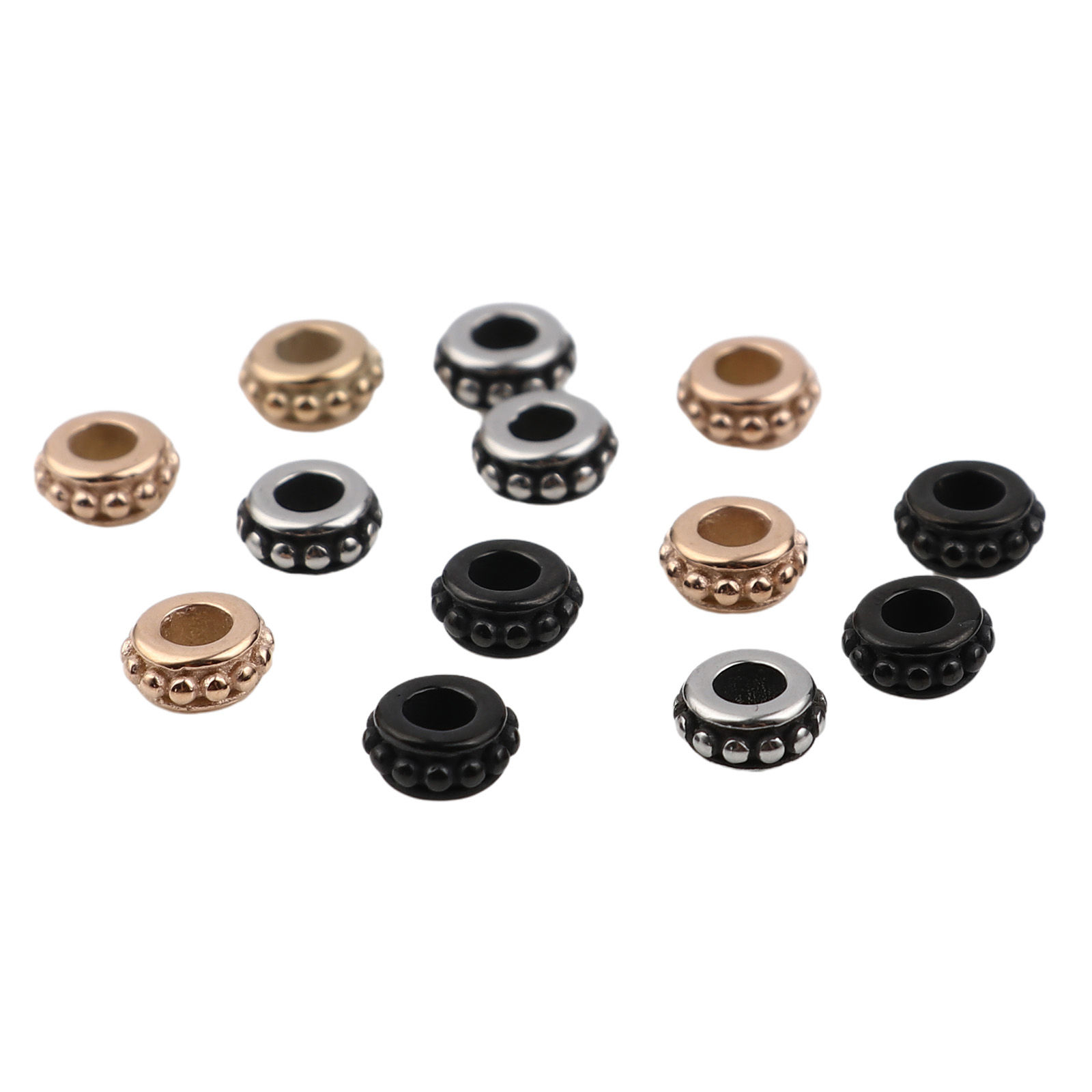 Picture of Stainless Steel Beads Round Dot