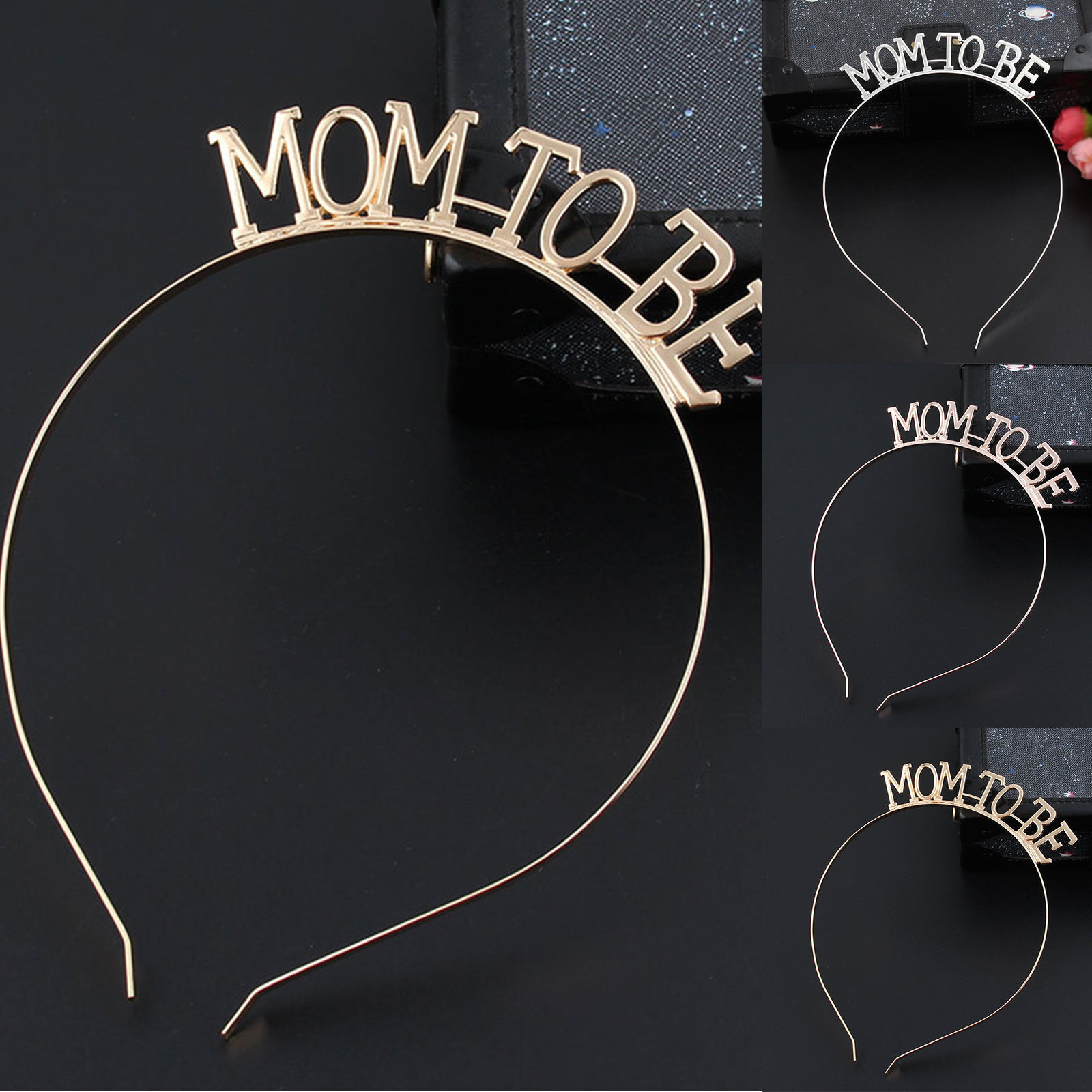 Picture of Alloy Mom To Be Headband Baby Shower Party Supplies