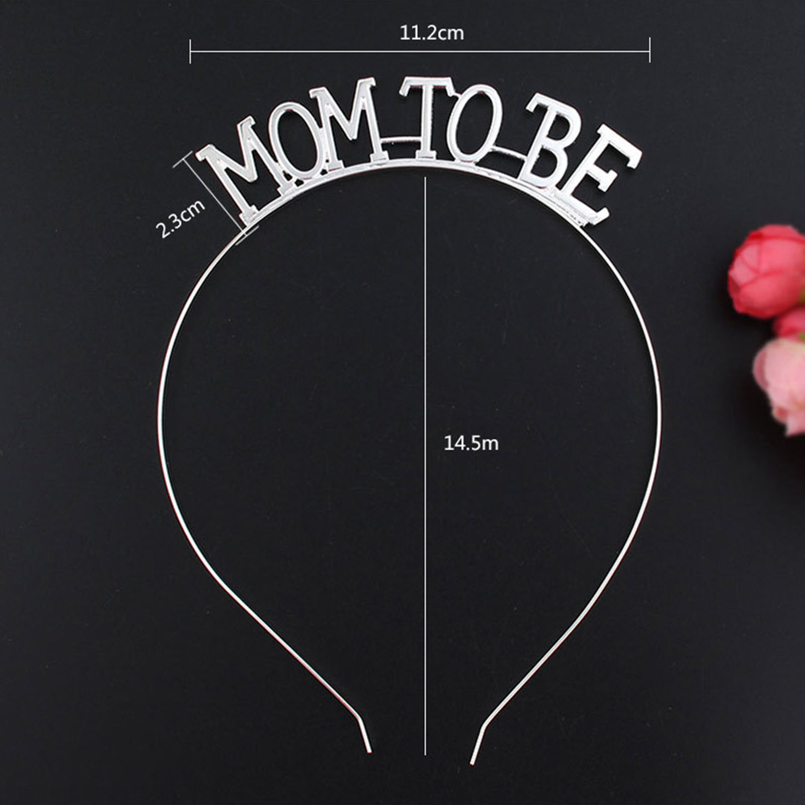 Picture of Alloy Mom To Be Headband Baby Shower Party Supplies