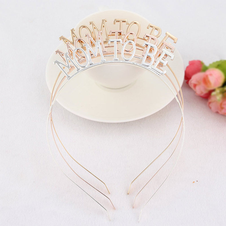 Picture of Alloy Mom To Be Headband Baby Shower Party Supplies