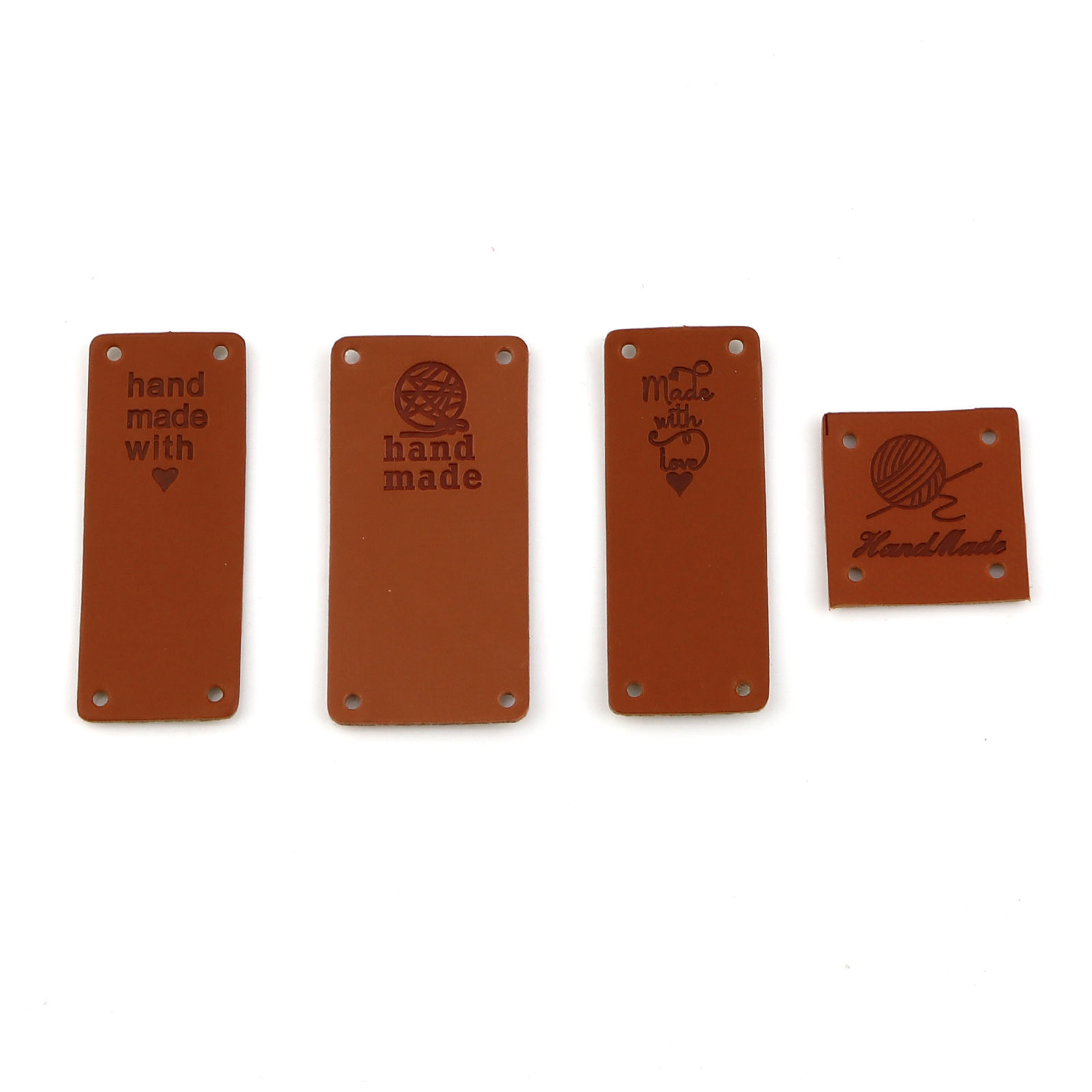 Picture of PU Leather Label Tags Rectangle