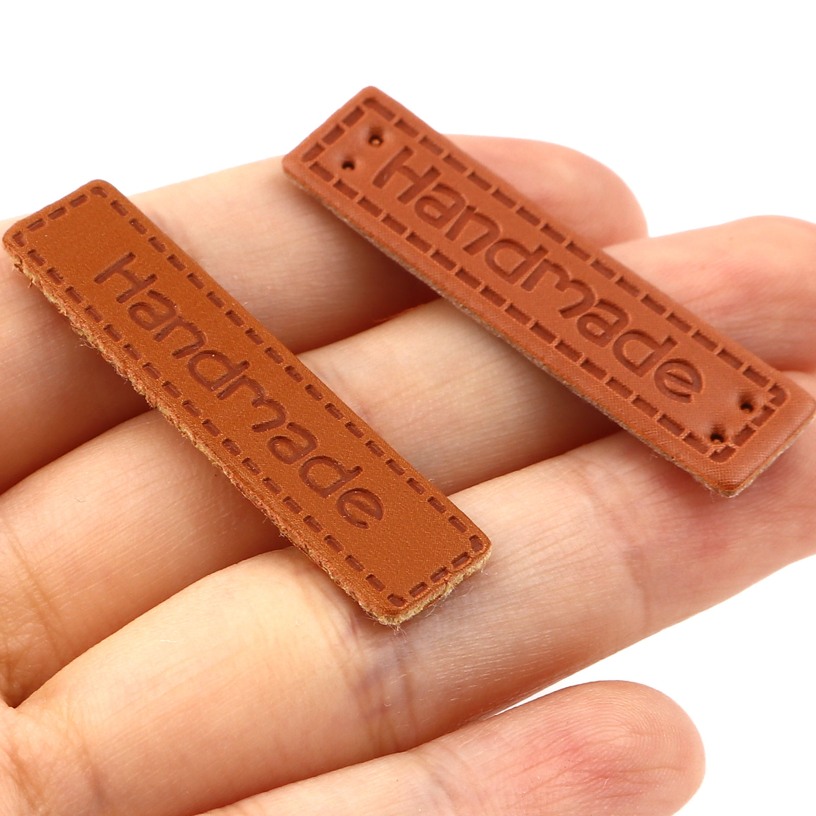 Picture of PU Leather Label Tags Irregular