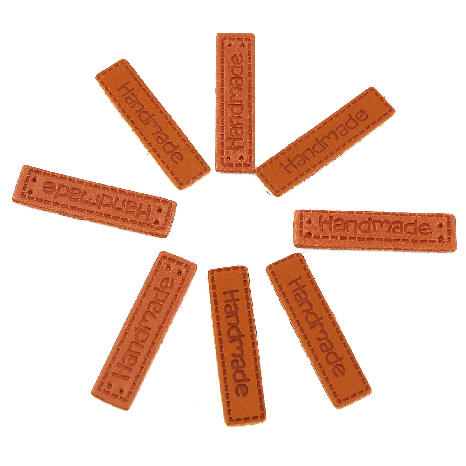 Picture of PU Leather Label Tags Irregular