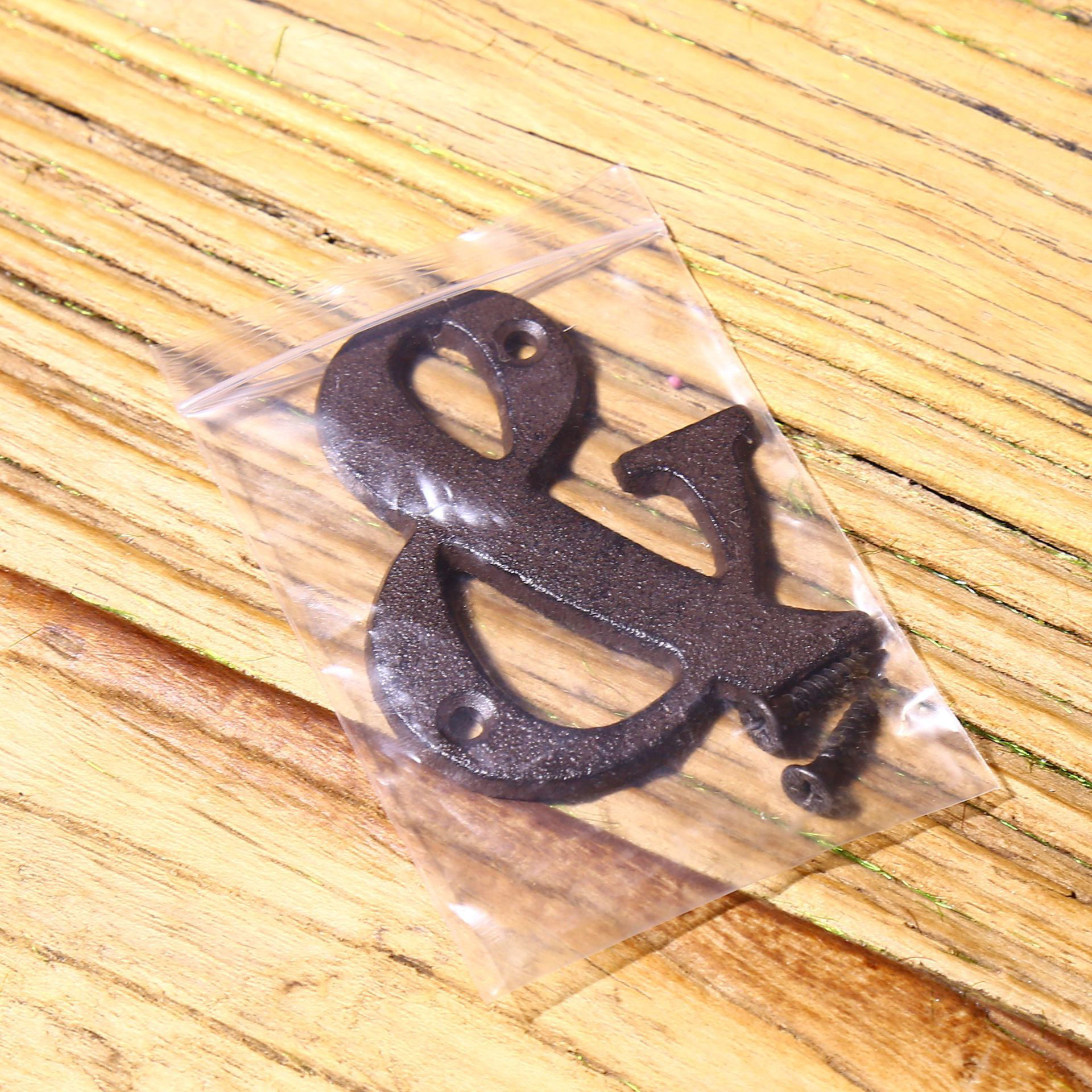 Imagen de Letter Number Wrought Iron Creative DIY Doorplate House Accessories