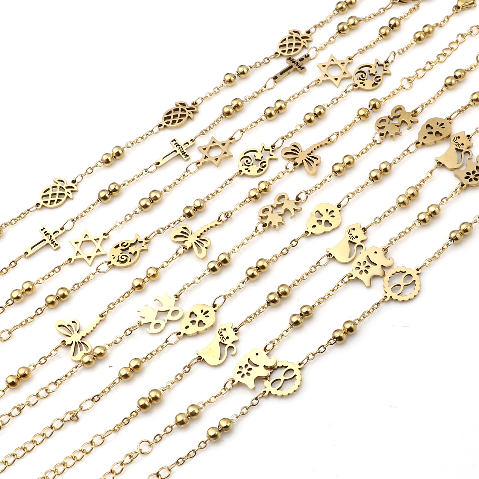 Изображение Нержавеющая Сталь Браслеты 1 ШТ