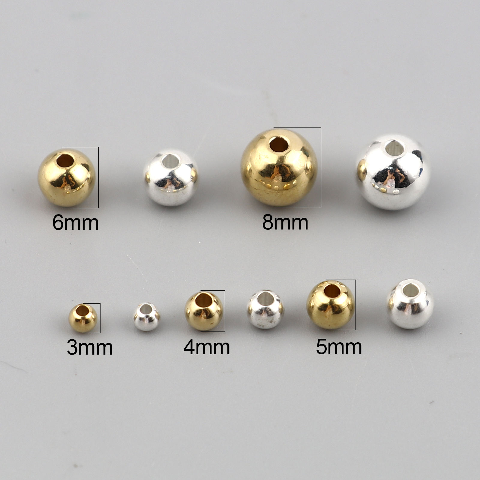 Picture of Brass Beads Round