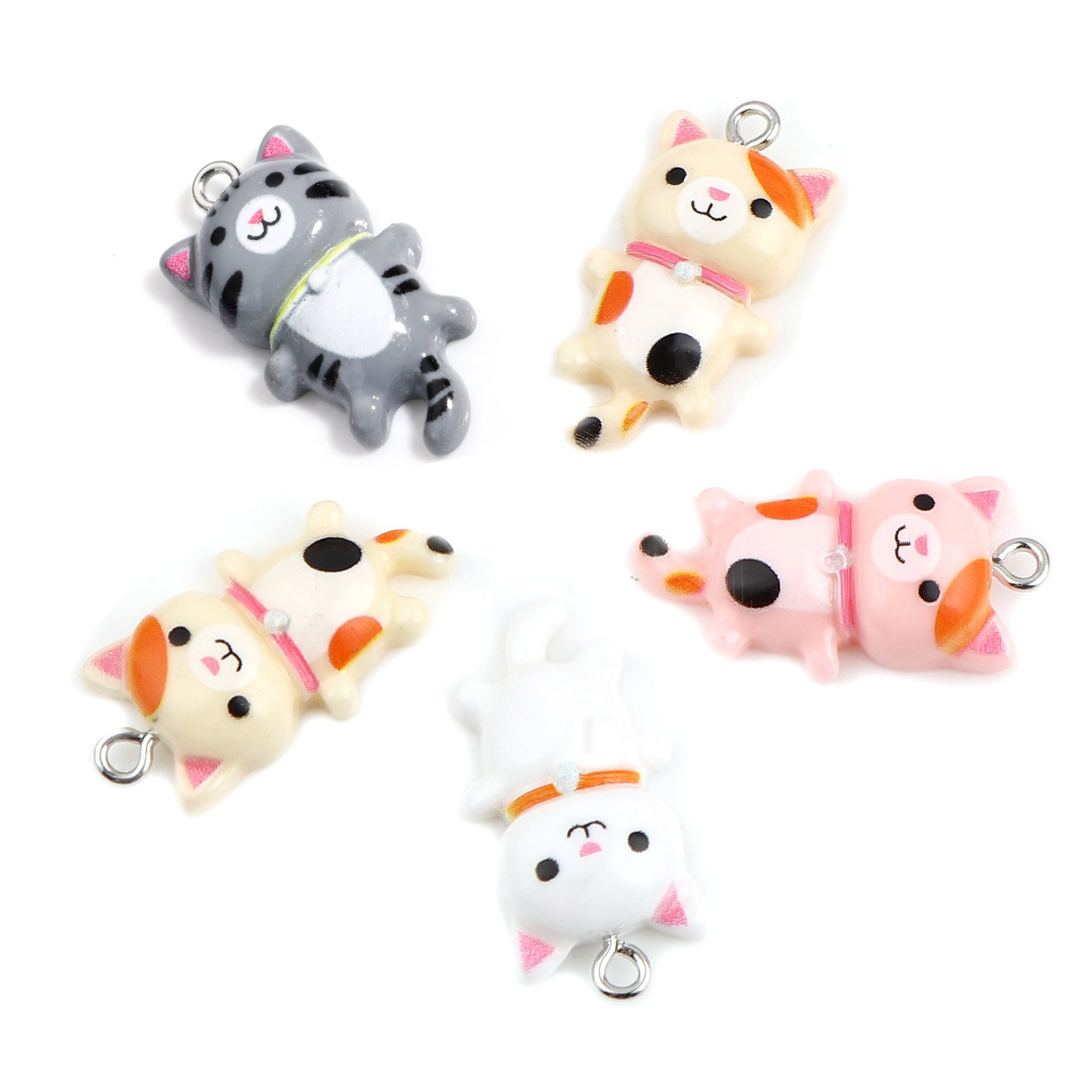 Immagine di Resina Charms Gatto 10 Pz