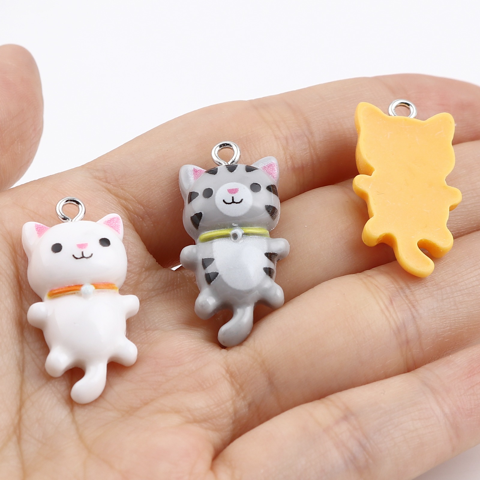Immagine di Resina Charms Gatto 10 Pz