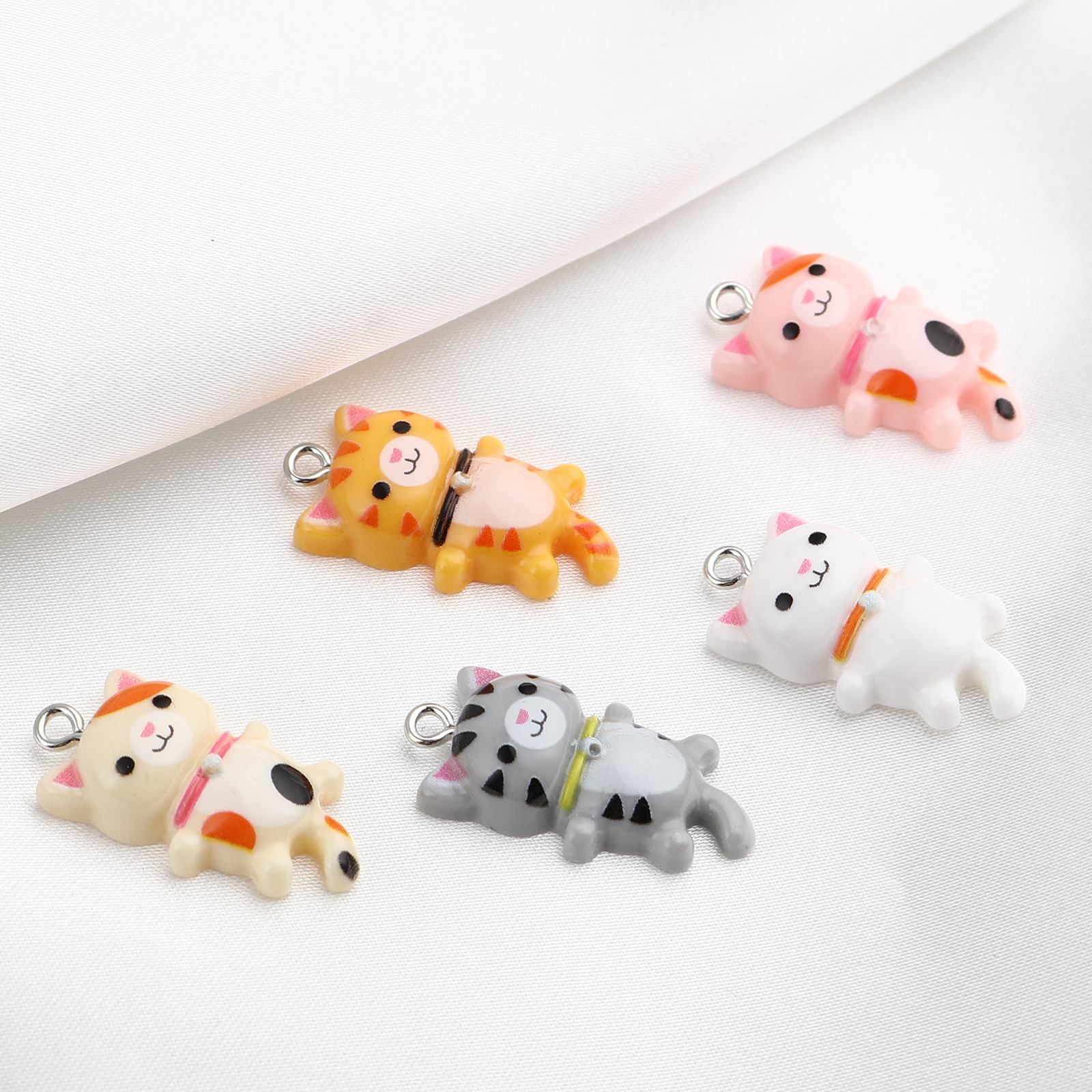 Immagine di Resina Charms Gatto 10 Pz
