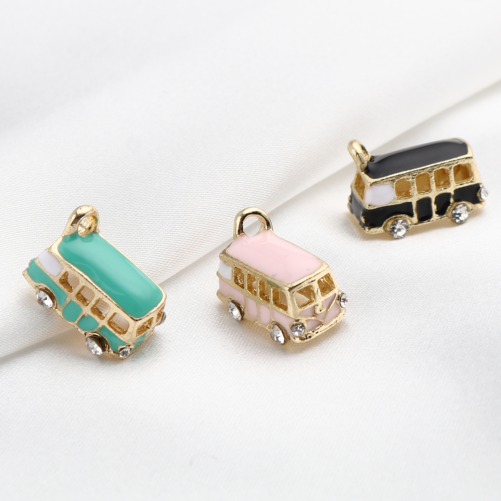 Picture of Zinc Based Alloy Travel Charms Bus