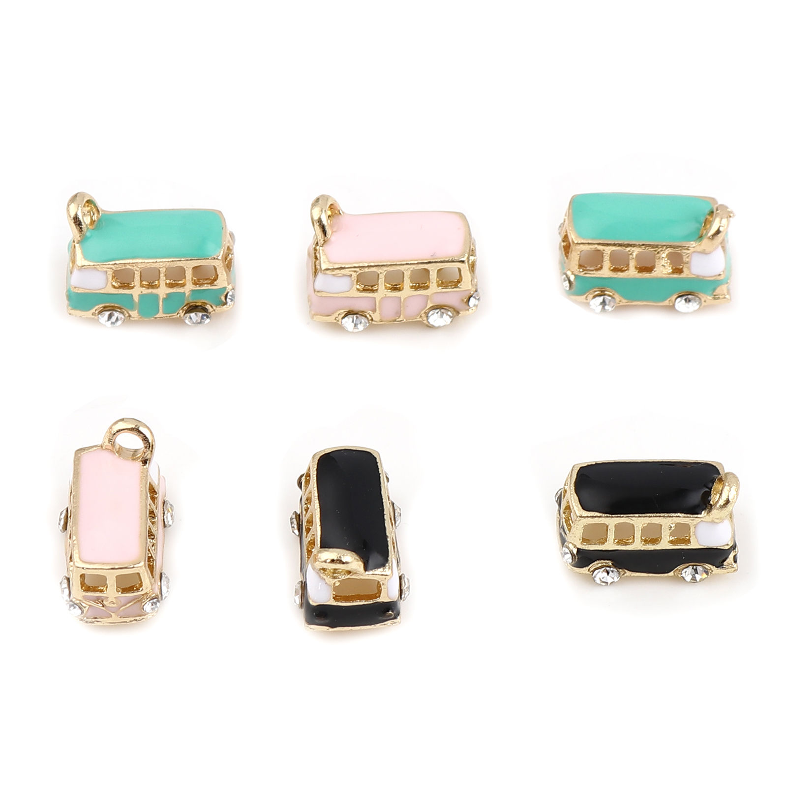 Picture of Zinc Based Alloy Travel Charms Bus