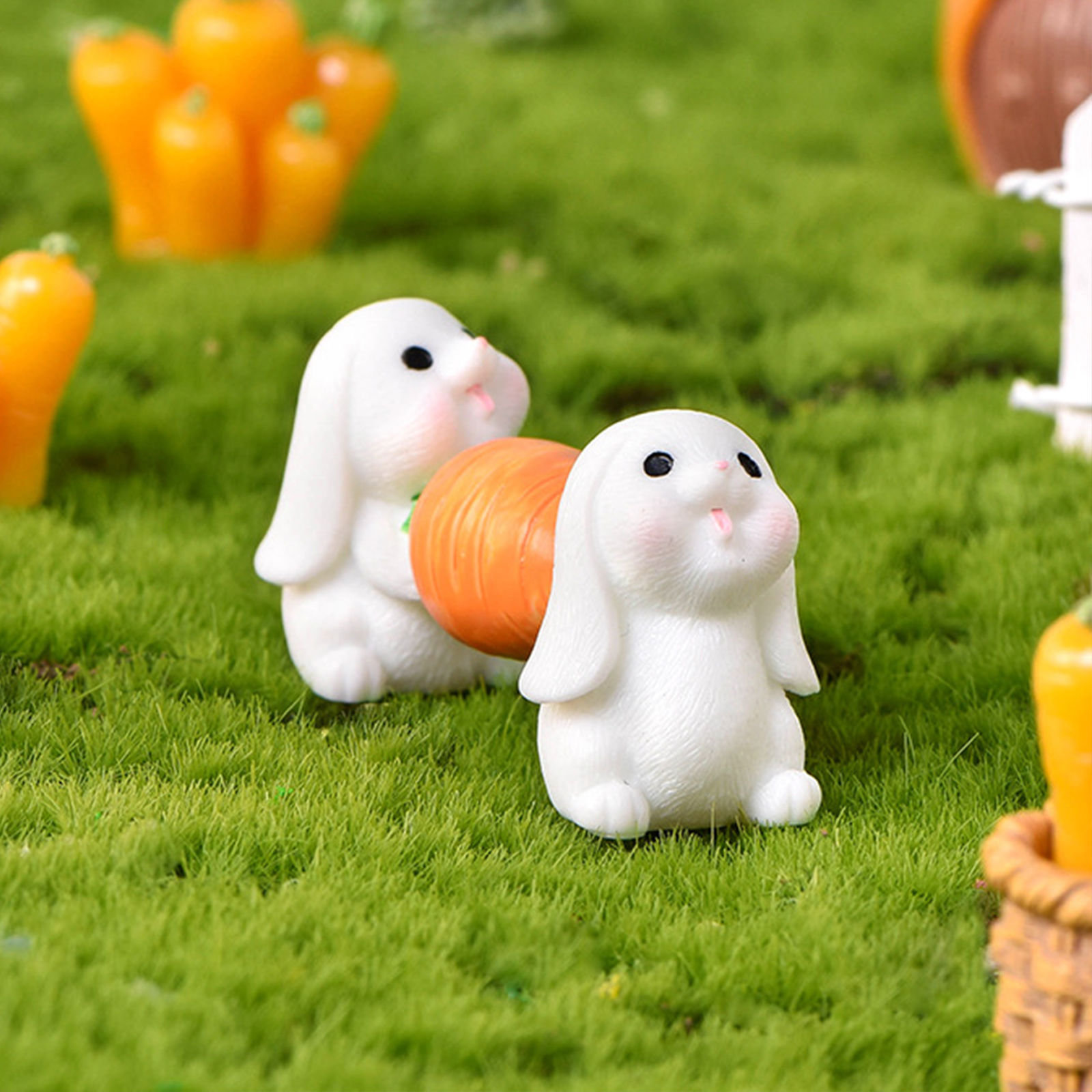 Picture of Rabbit Animal Resin Micro Landscape Miniature Decoration